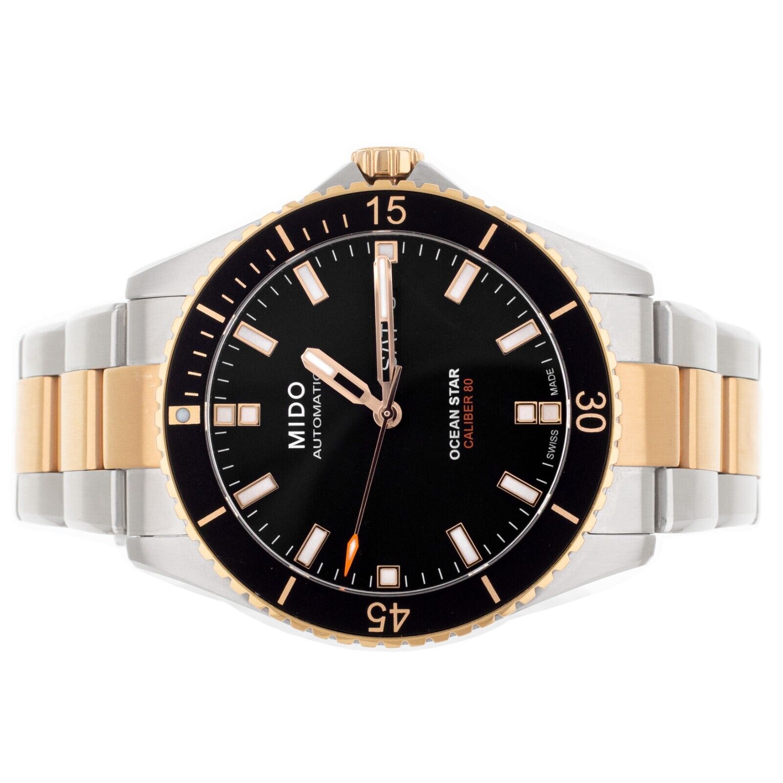 Mido Ocean Star Stainless Steel Rose Gold 42mm | Mido | Buy at