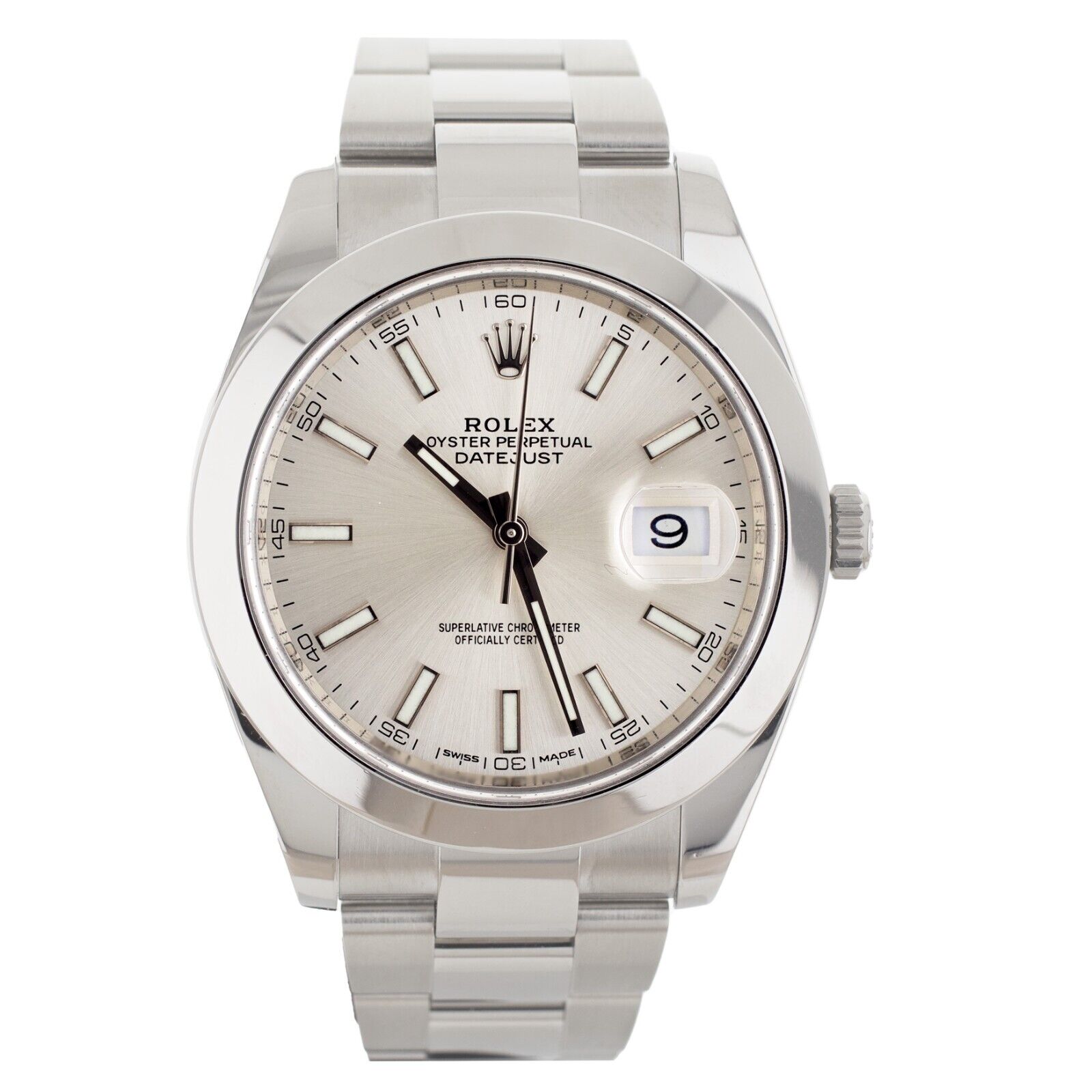 Rolex Datejust II Stainless Steel Silver Dial Oyster