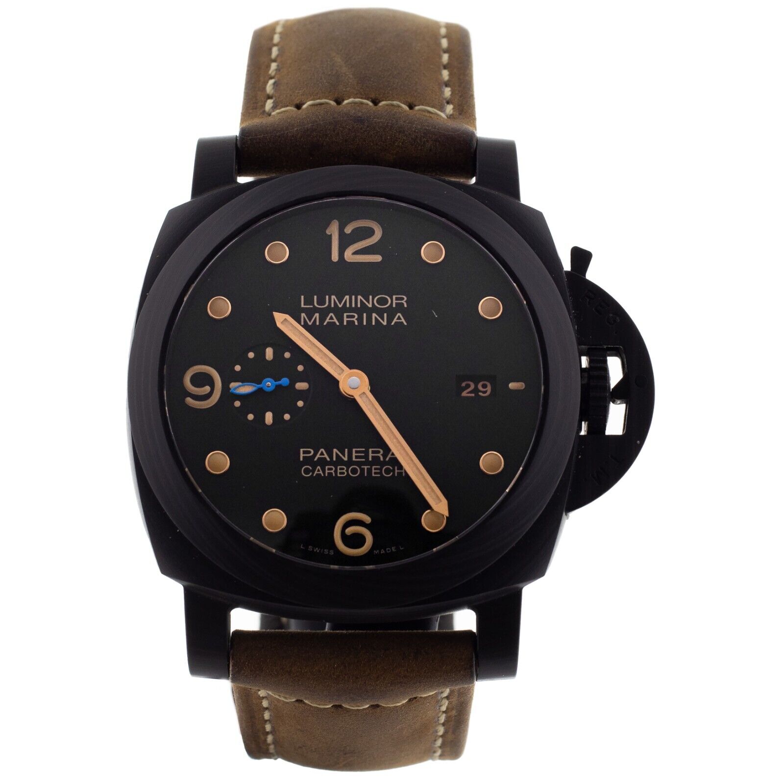 Panerai Luminor Marina  Carbotech 3 Days Black Dial