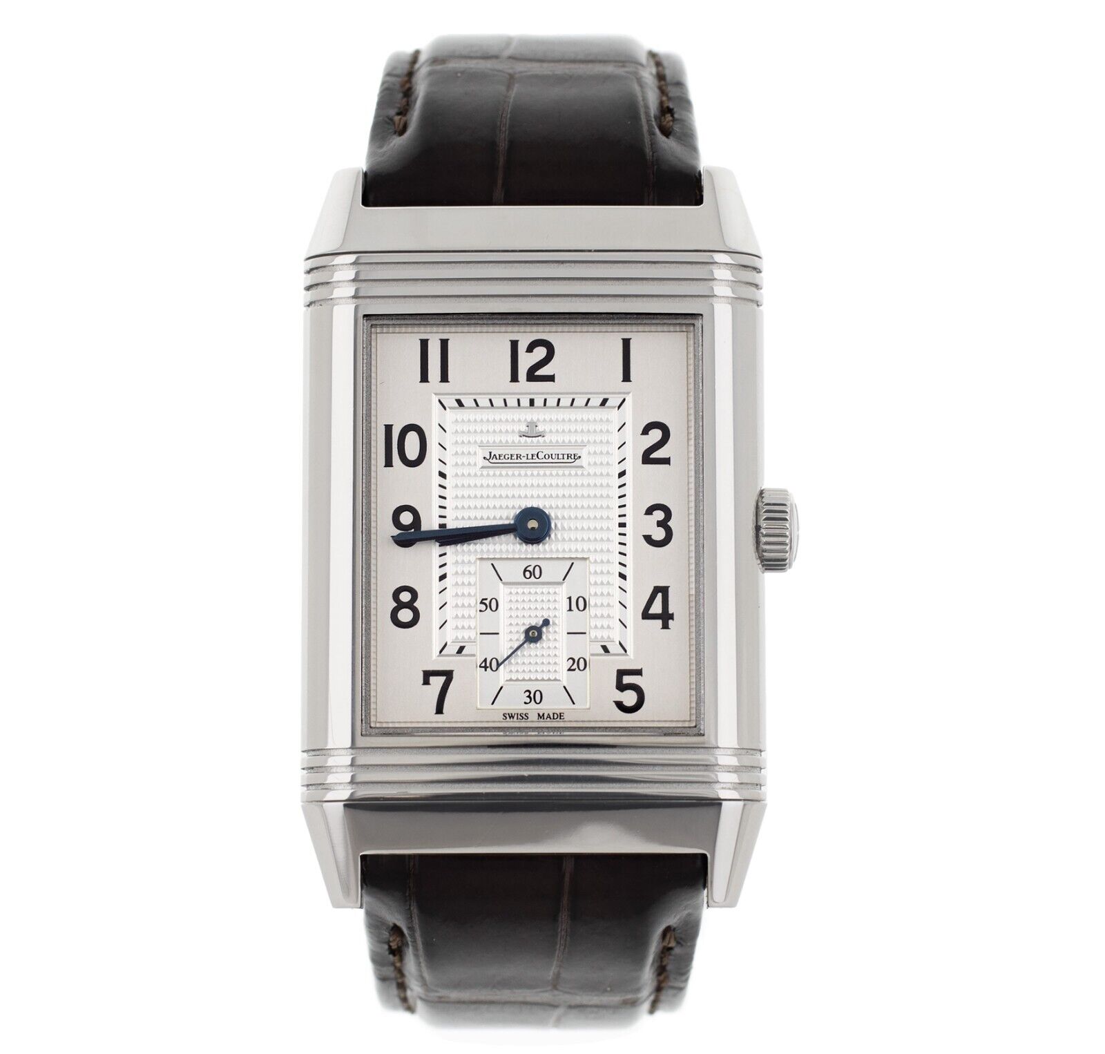 Jaeger-LeCoultre Grand Reverso Stainless Steel Silver Dial