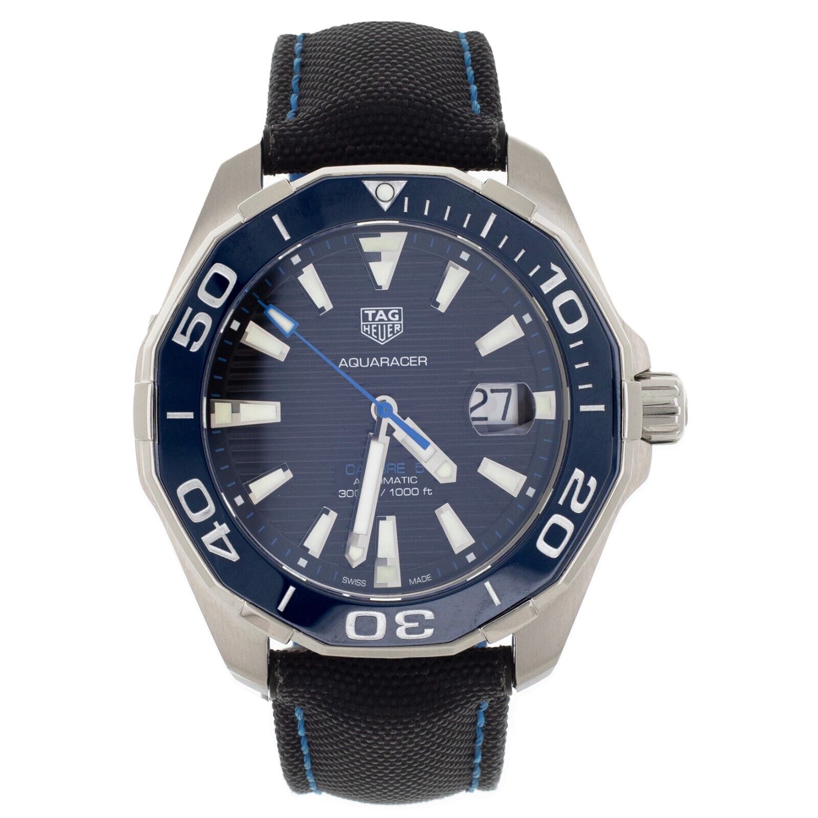 Tag Heuer Aquaracer 300M Blue Dial Stainless Steel 43mm  Full Set