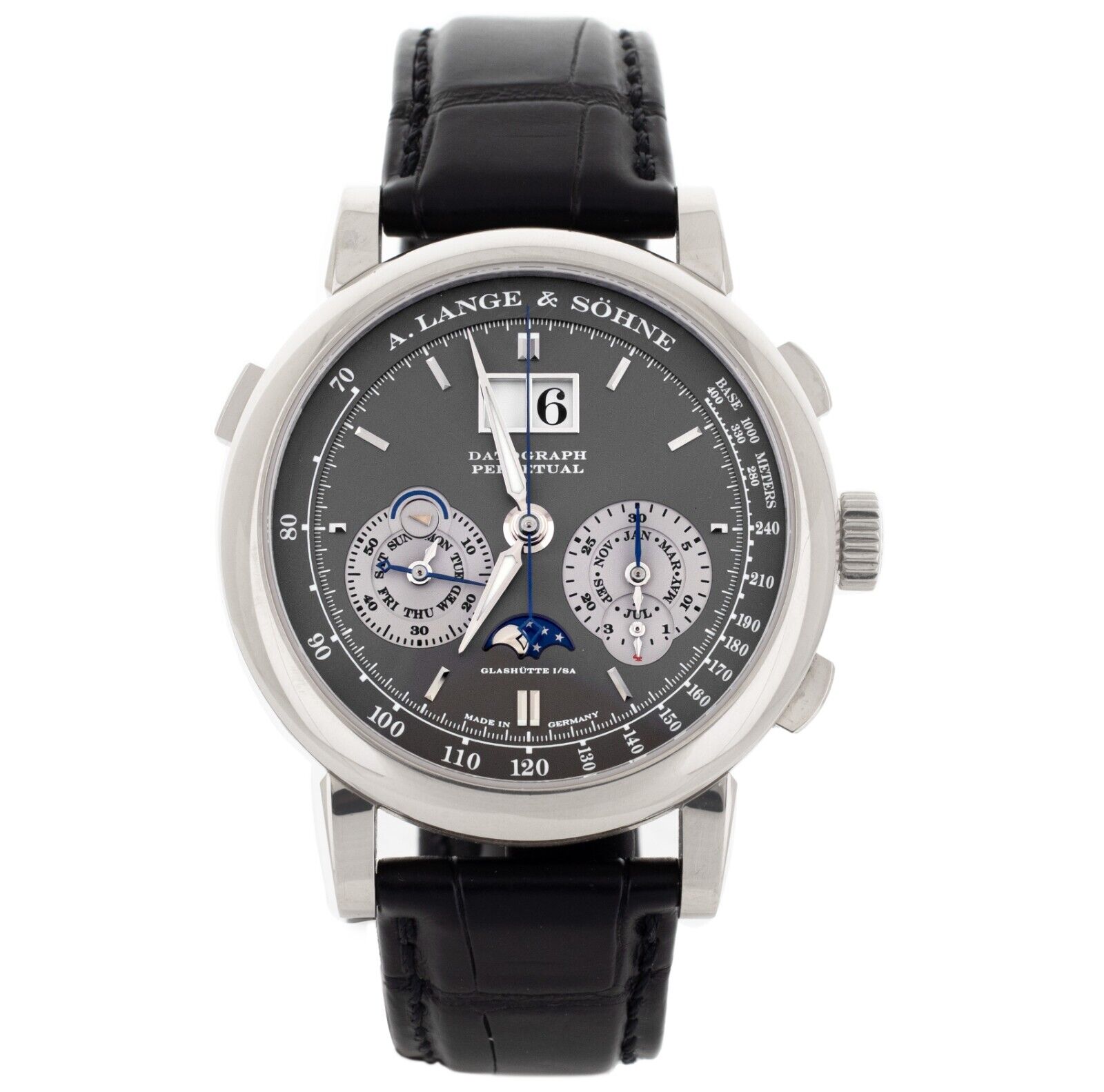 A. Lange  Sohne Datograph Perpetual Calendar White Gold