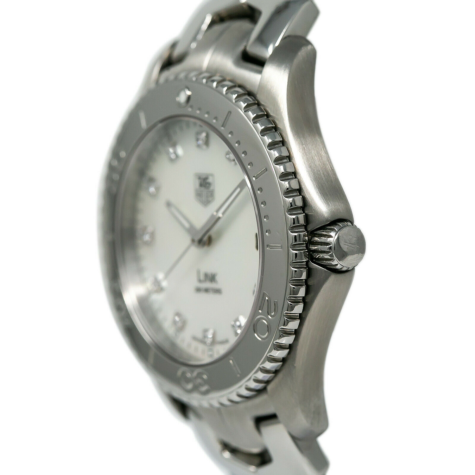 Tag Heuer Link WJ1114-0 Men's Quartz Watch Stainless Steel MOP