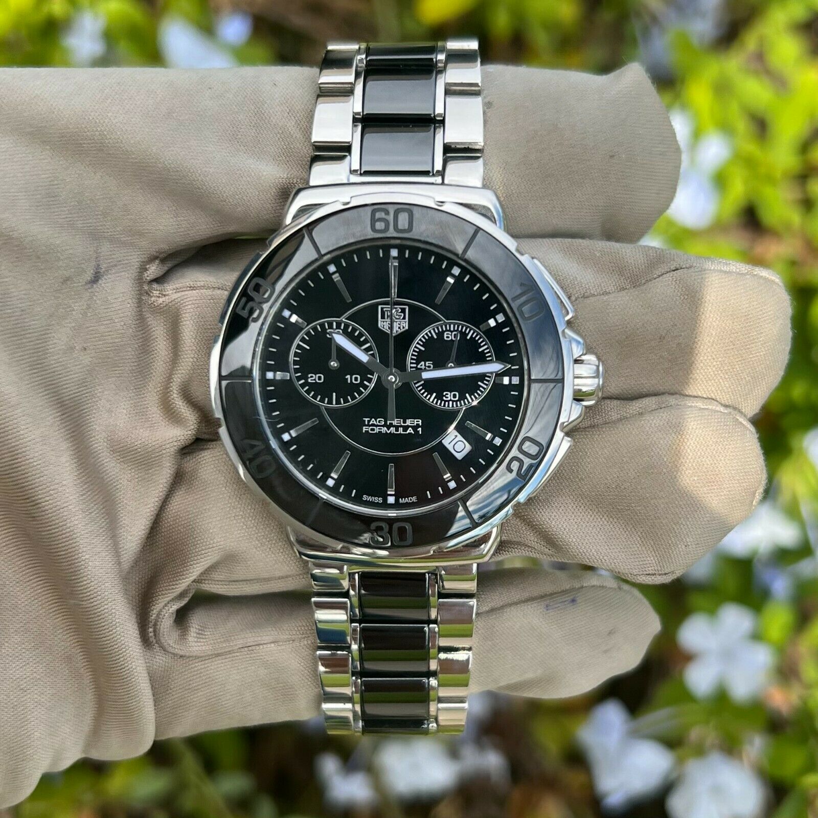 Tag Heuer CAH1210 Formula 1 41mm Chronograph Two Tone Stainless Steel Watch