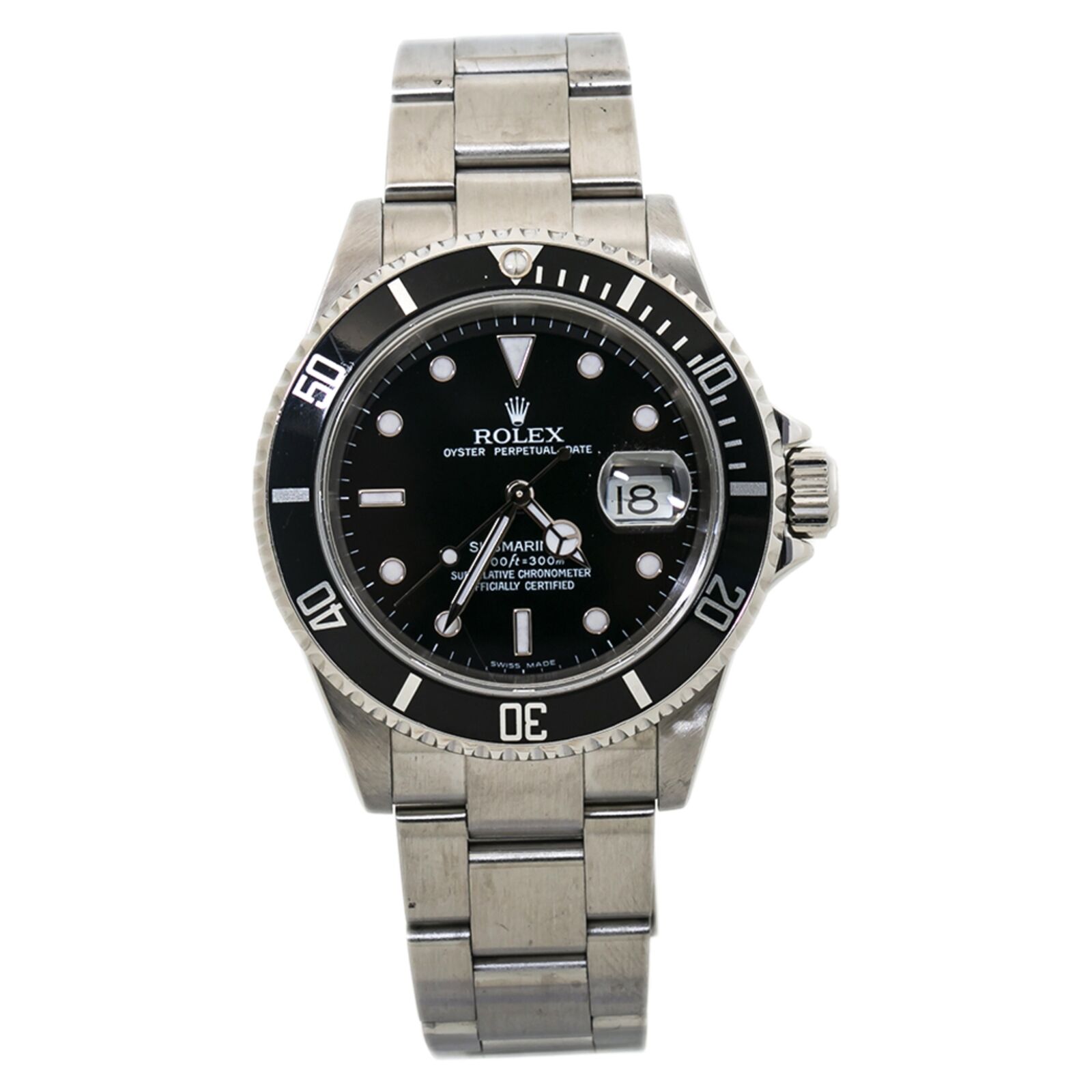 Rolex Submariner  Serial Automatic Men's Watch Black Dial 40mm