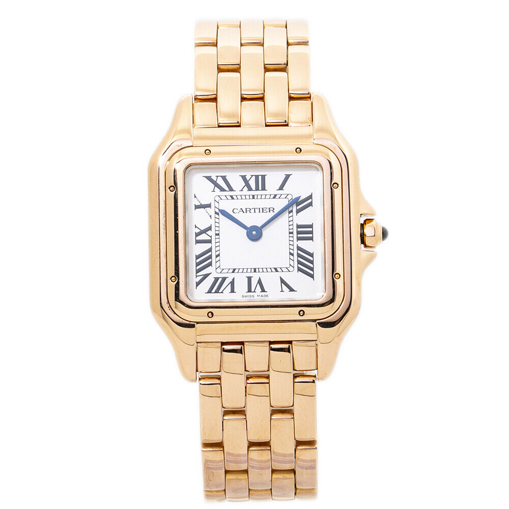 Cartier Panthere  18K Rose Gold Ladies Quartz Midsize Watch 27mm