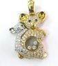 Chopard 18Kt Mother Daughter Bear Diamond Pendant