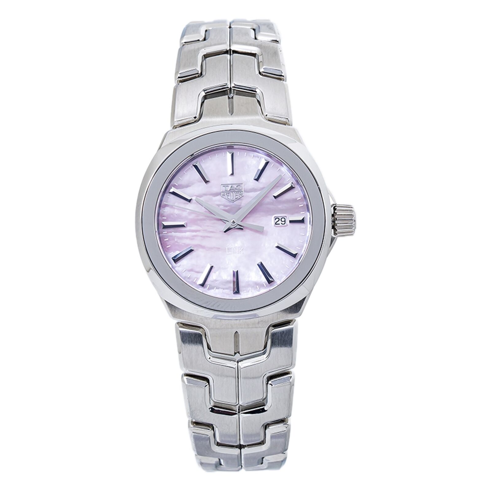 Tag Heuer   Link Pink Dial Ladies Quartz Watch 32mm