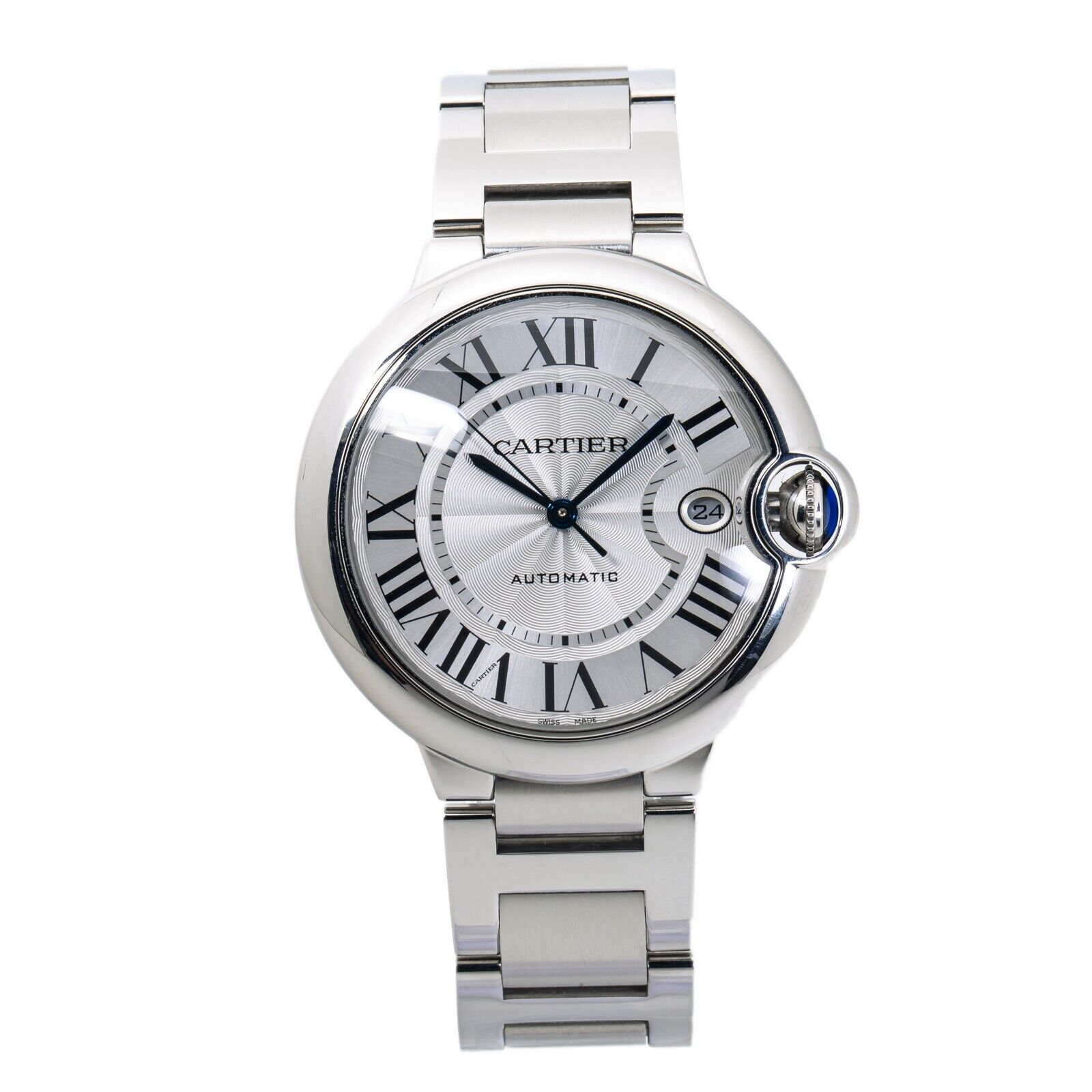 Cartier Ballon Bleu  Stainless Steel Automatic Unisex Watch 42mm
