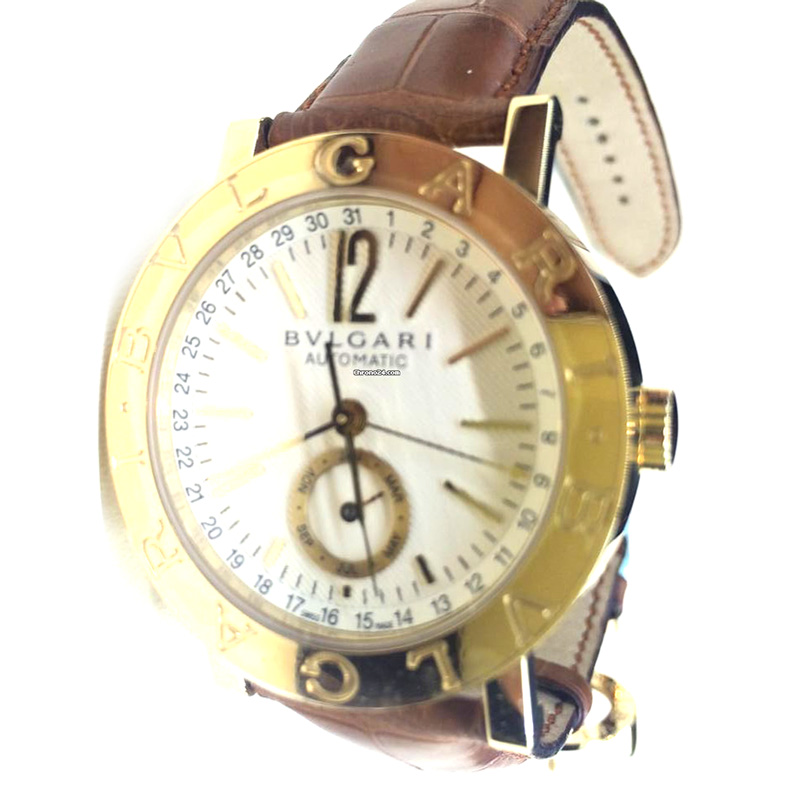 Bulgari GMT BB38GLAC 13 Yellow Gold 38mm Watch