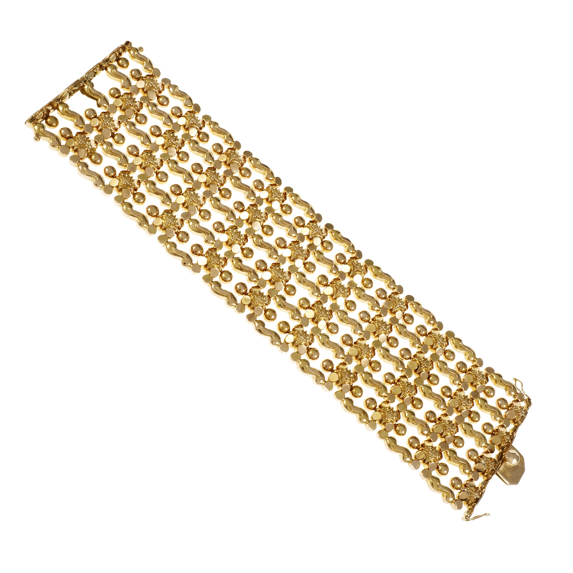 18K Rose Gold Italian Bracelet