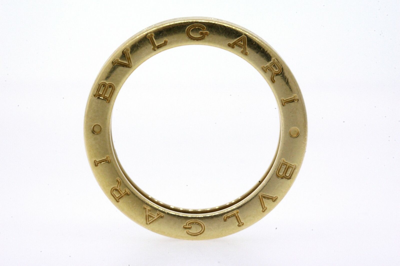 Bulgari B.Zero1 Wedding Band Ring Bvlgari 18k Rose Gold Single sz 56 US 7.75