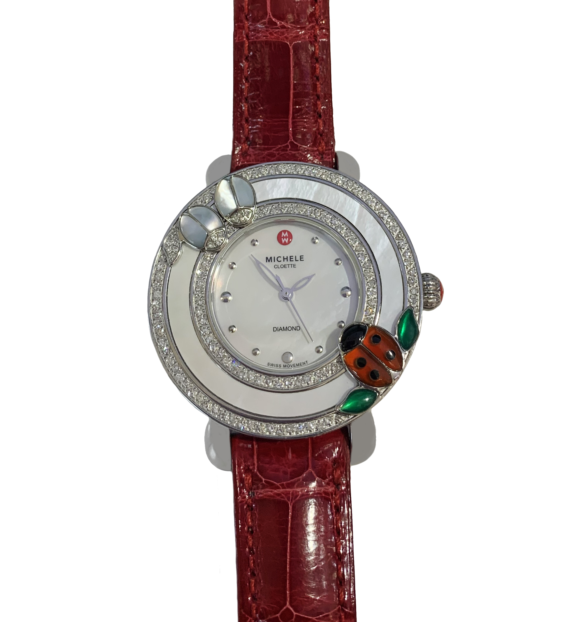 Michele Cloette Ladybug Limited Edition Watch