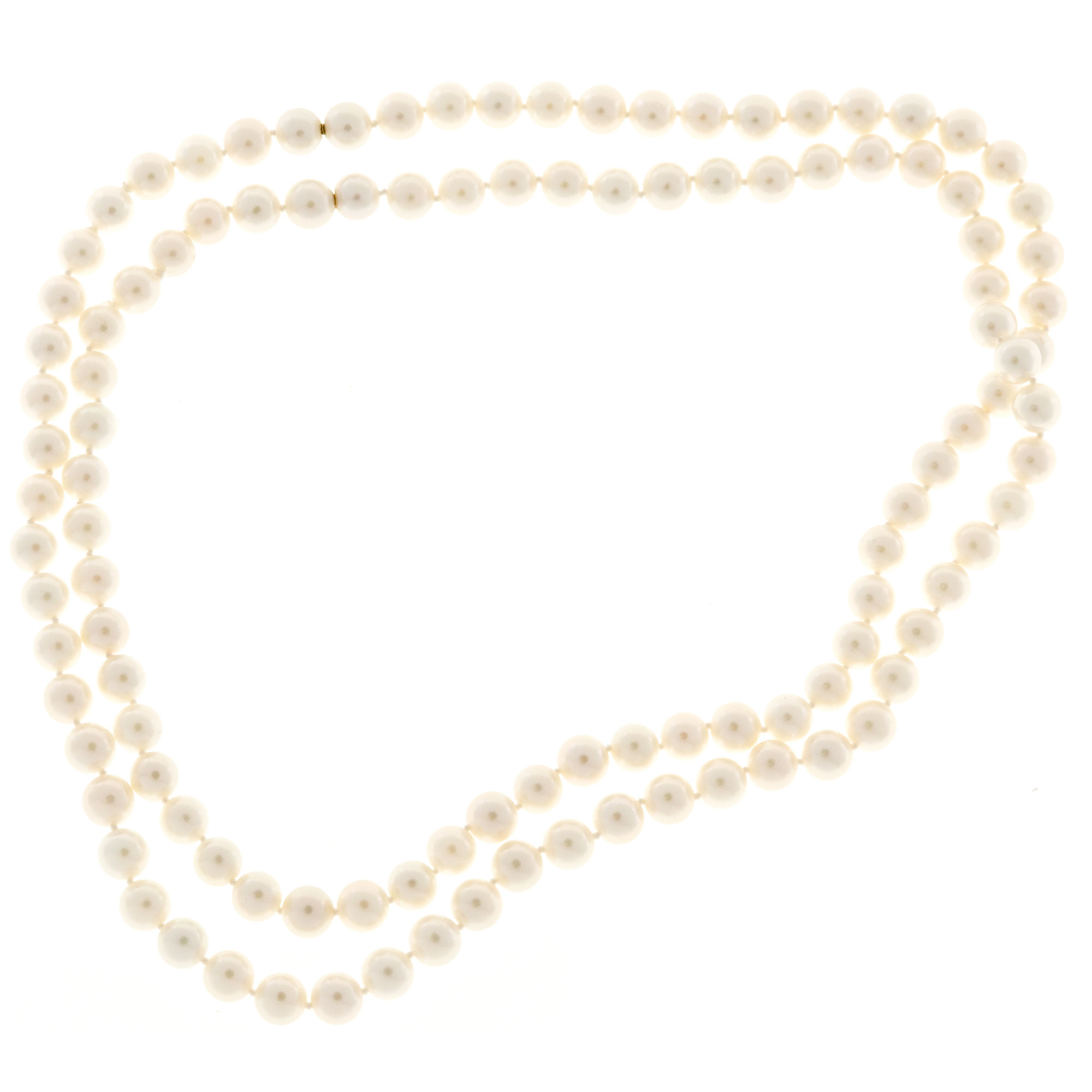 Vintage Akoya Cultured Pearl Necklace