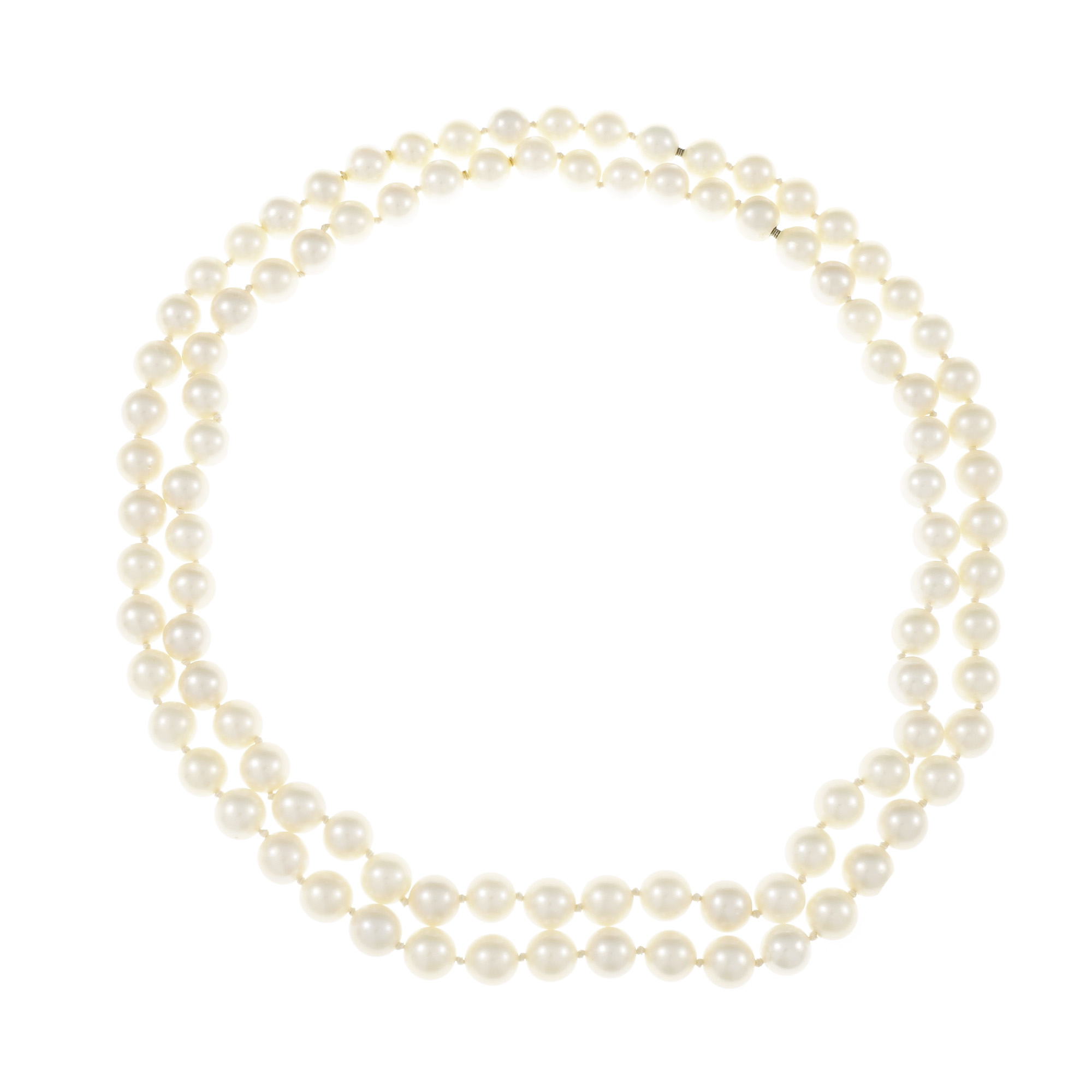 Cultured Pearl Vintage Necklace 1960s