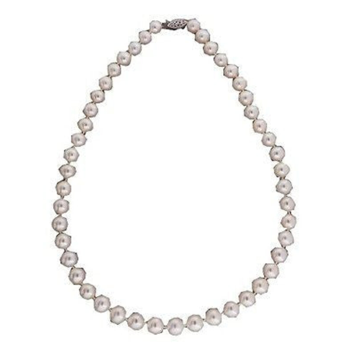 Vintage High Lustre Chinese Fresh Water 18 In 8.5-9.5mm Cultured Pearl Necklace