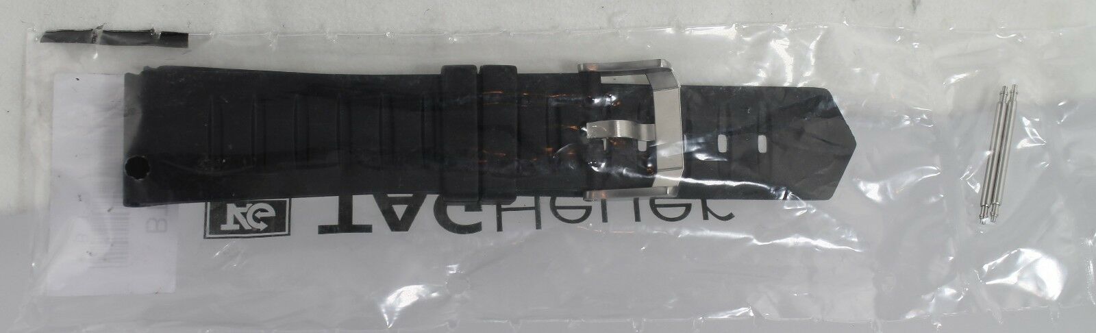 BT0717 BRAND NEW ORIGINAL TAG HEUER MEN'S FORMULA ONE BLACK LEATHER STRAP