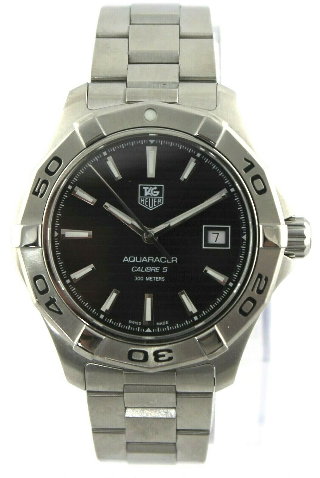タグホイヤー　アクアレーサー　TAG Heuer　WAP2010 TAG HEUER AQUARACER WAP2010.BA0830 AUTOMATIC CALIBRE 5 BLACK