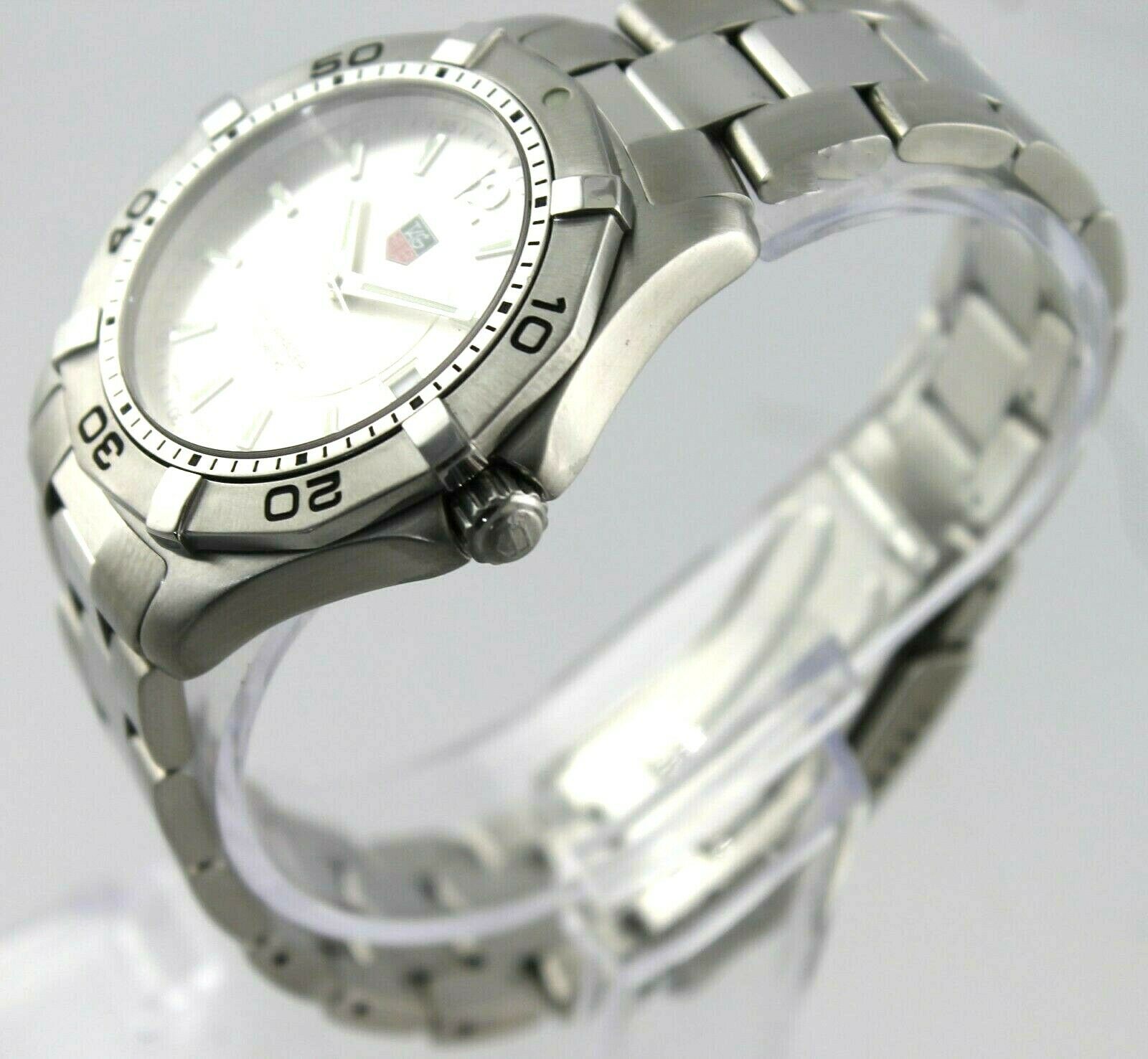 TAG HEUER AQUARACER WAF1112.BA0801 SWISS QUARTZ SILVER MENS
