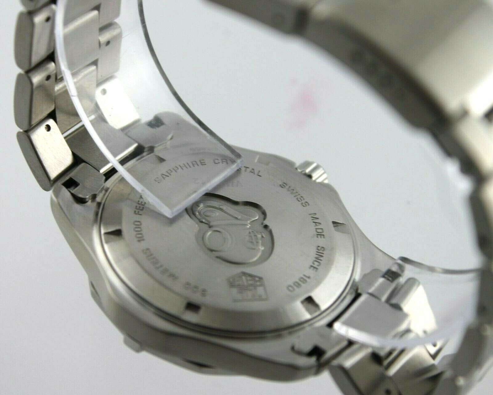TAG HEUER AQUARACER WAF1112.BA0801 SWISS QUARTZ SILVER MENS