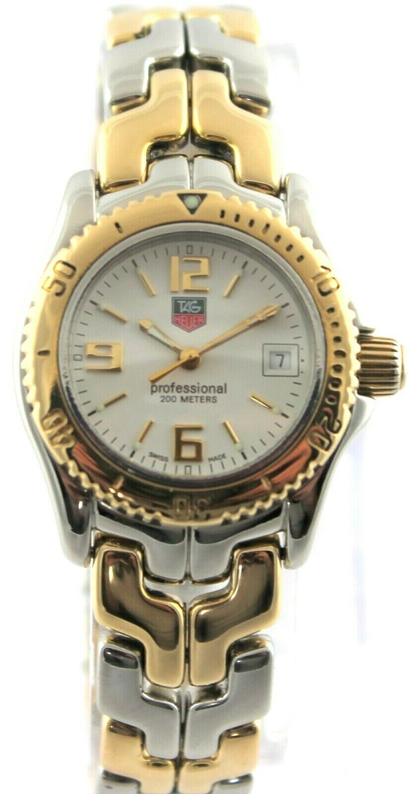 TAG HEUER PROFESSIONAL WT1452.BD0562 18K SOLID GOLD QUARTZ CLASSIC LADIES WATCH