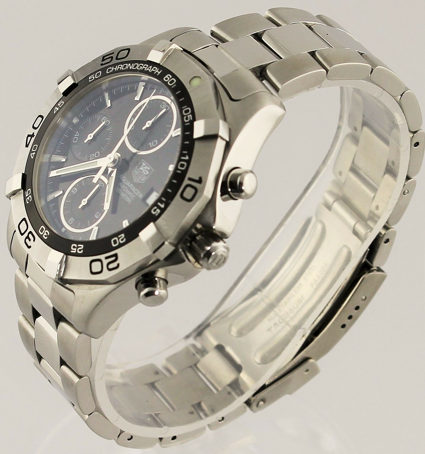 TAG HEUER AQUARACER CAF2110.BA0809 AUTOMATIC CALIBRE 16 BLACK MEN 