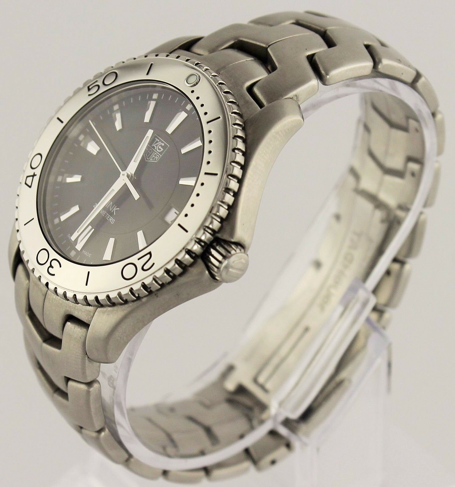 TAG HEUER LINK WJ1110.BA0570 SWISS QUARTZ STEEL MENS MINT 