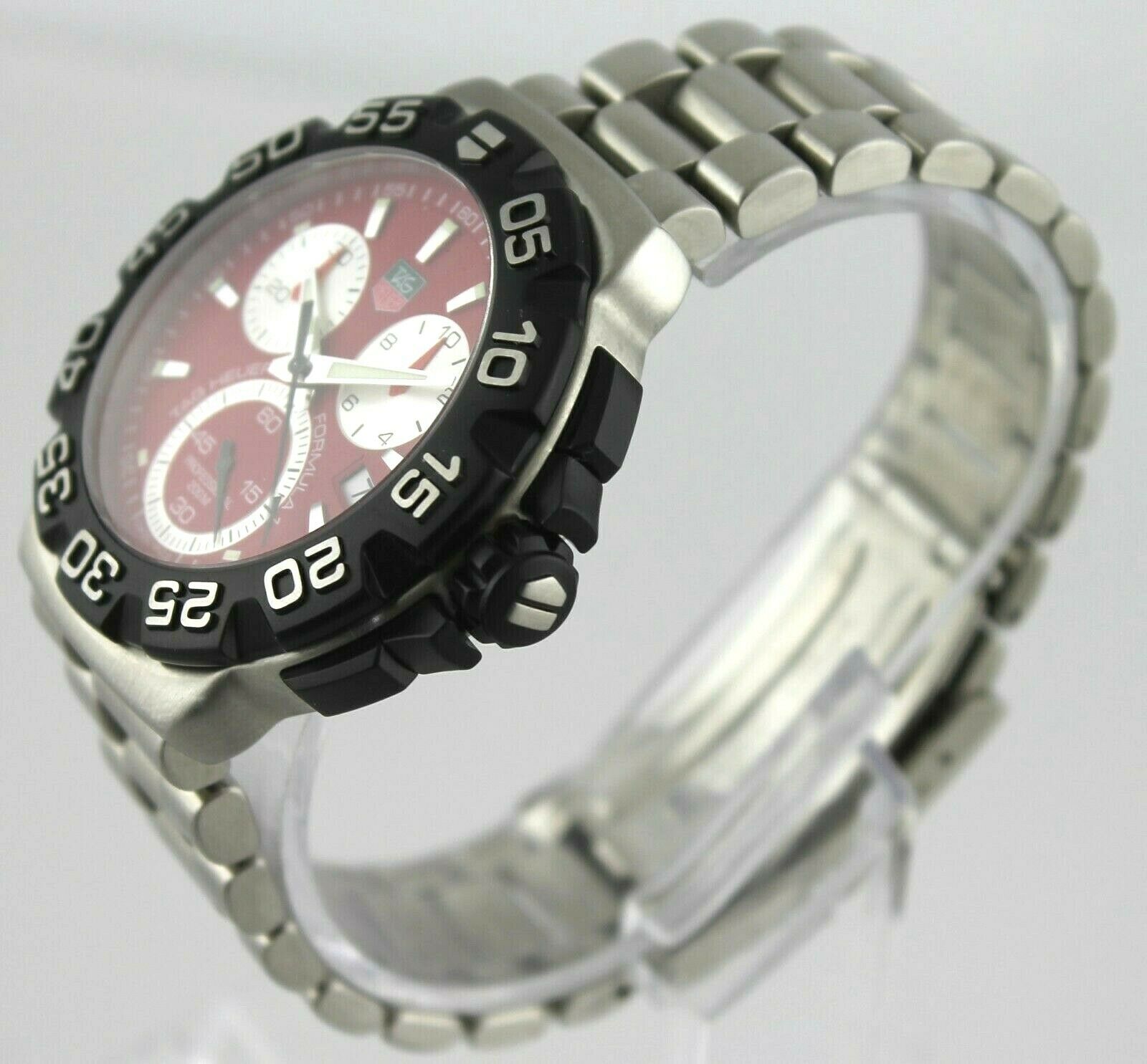 TAG HEUER FORMULA 1 CAH1112.BA0850 QUARTZ CHRONOGRAPH RED SWISS