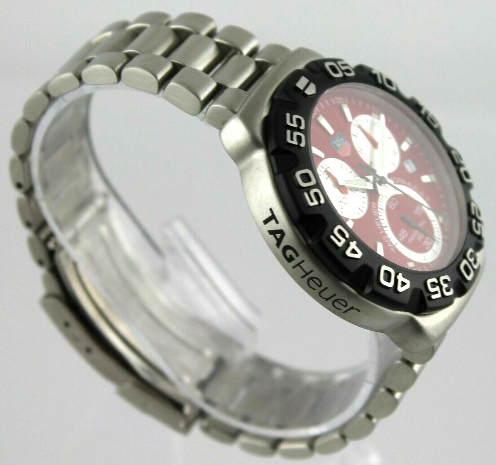 Tag Heuer Formula CAH1112.BA0850 (レア) TAG Heuer Formula 1 Red Men's Watch - CAH1112.BA0850 | eBay