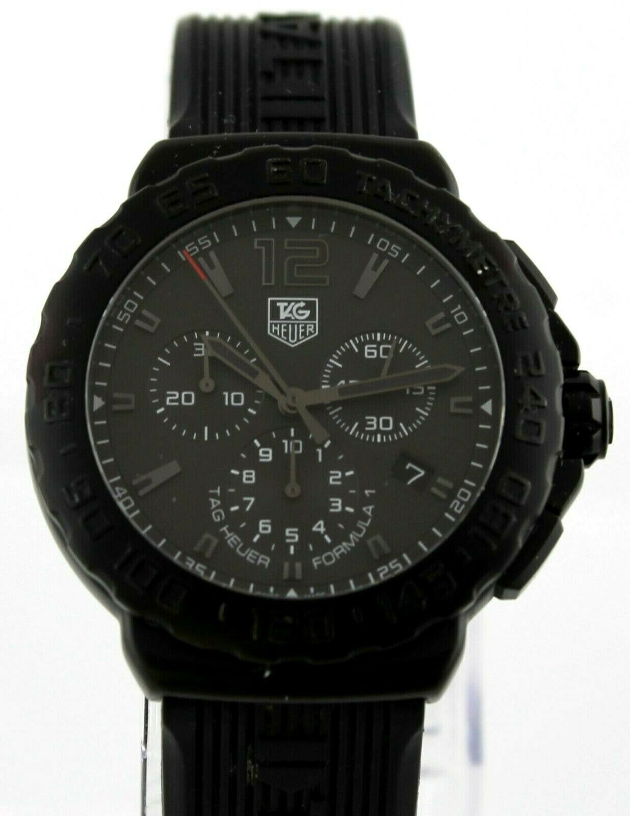 TAG HEUER FORMULA 1 CAU1114.FT6024 QUARTZ CHRONOGRAPH BLACK OUT