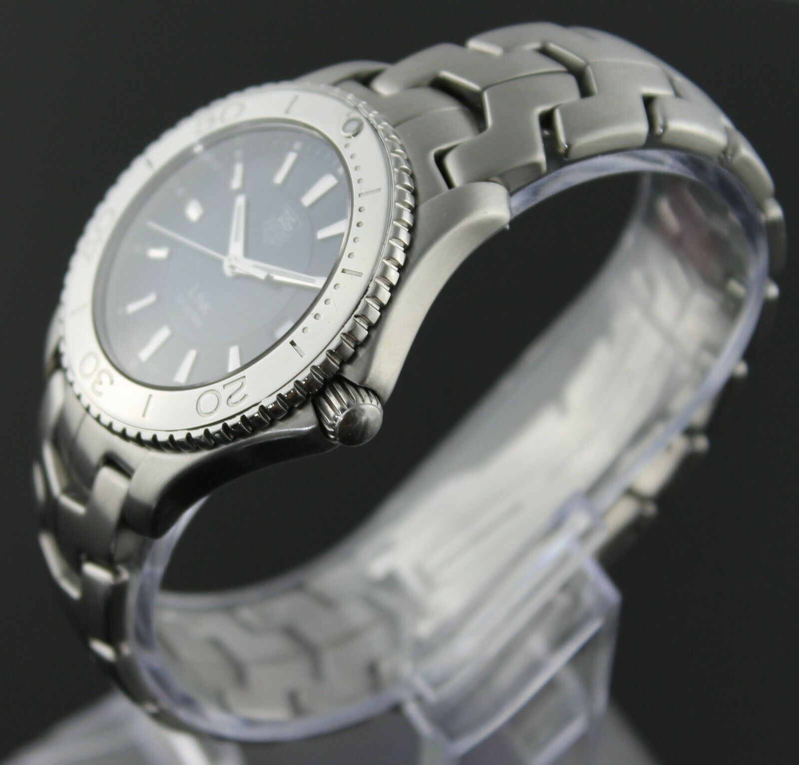 TAG HEUER LINK WJ1112.BA0570 SWISS QUARTZ STEEL MENS BLUE DIAL