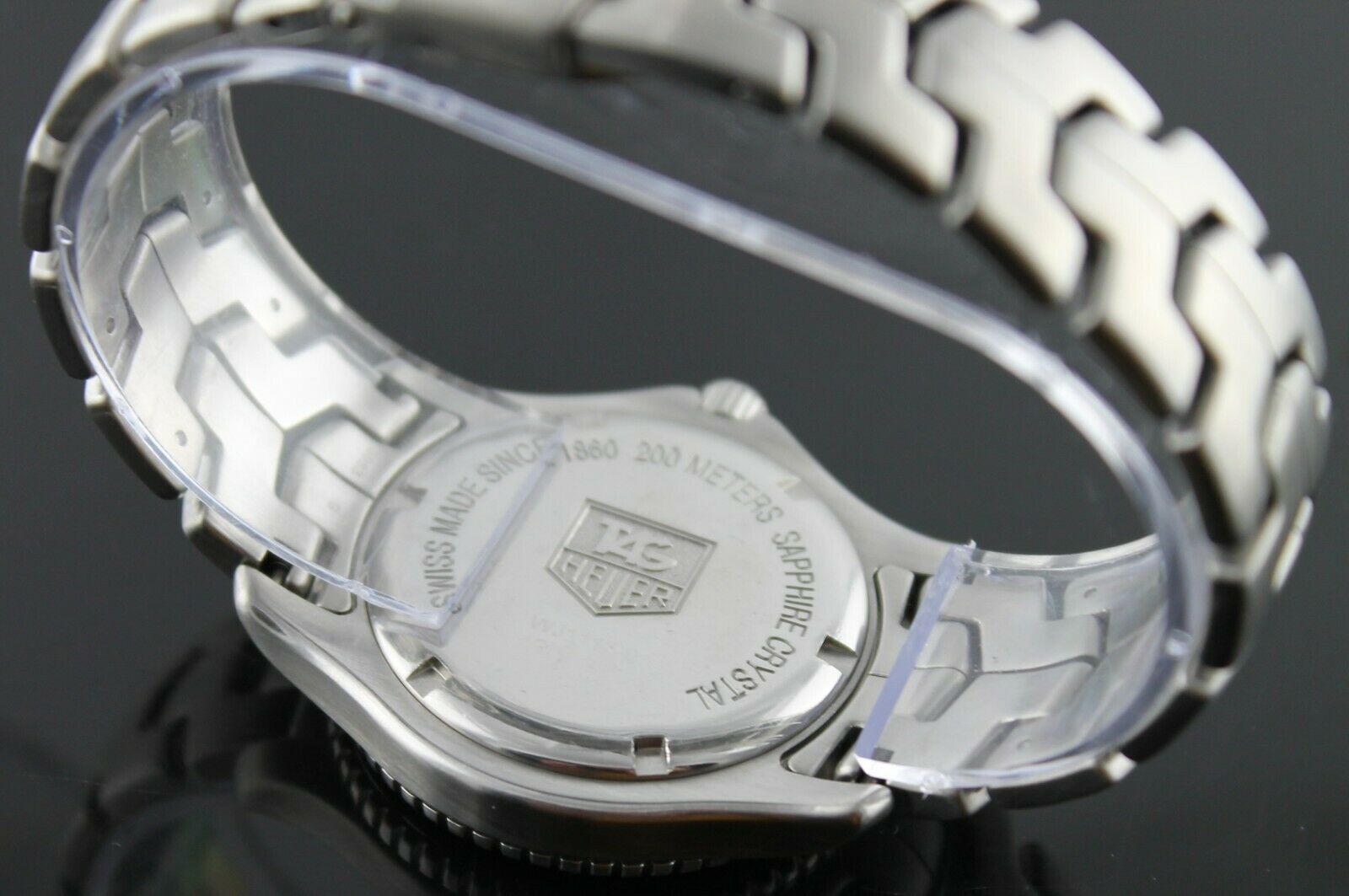 TAG HEUER LINK WJ1112.BA0570 SWISS QUARTZ STEEL MENS BLUE DIAL