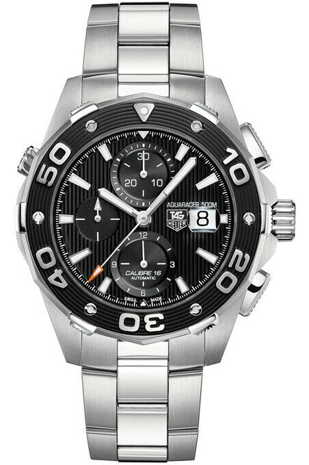TAG HEUER AQUARACER CAJ2110.BA0872 AUTOMATIC 500M CHRONOGRAPH WATCH
