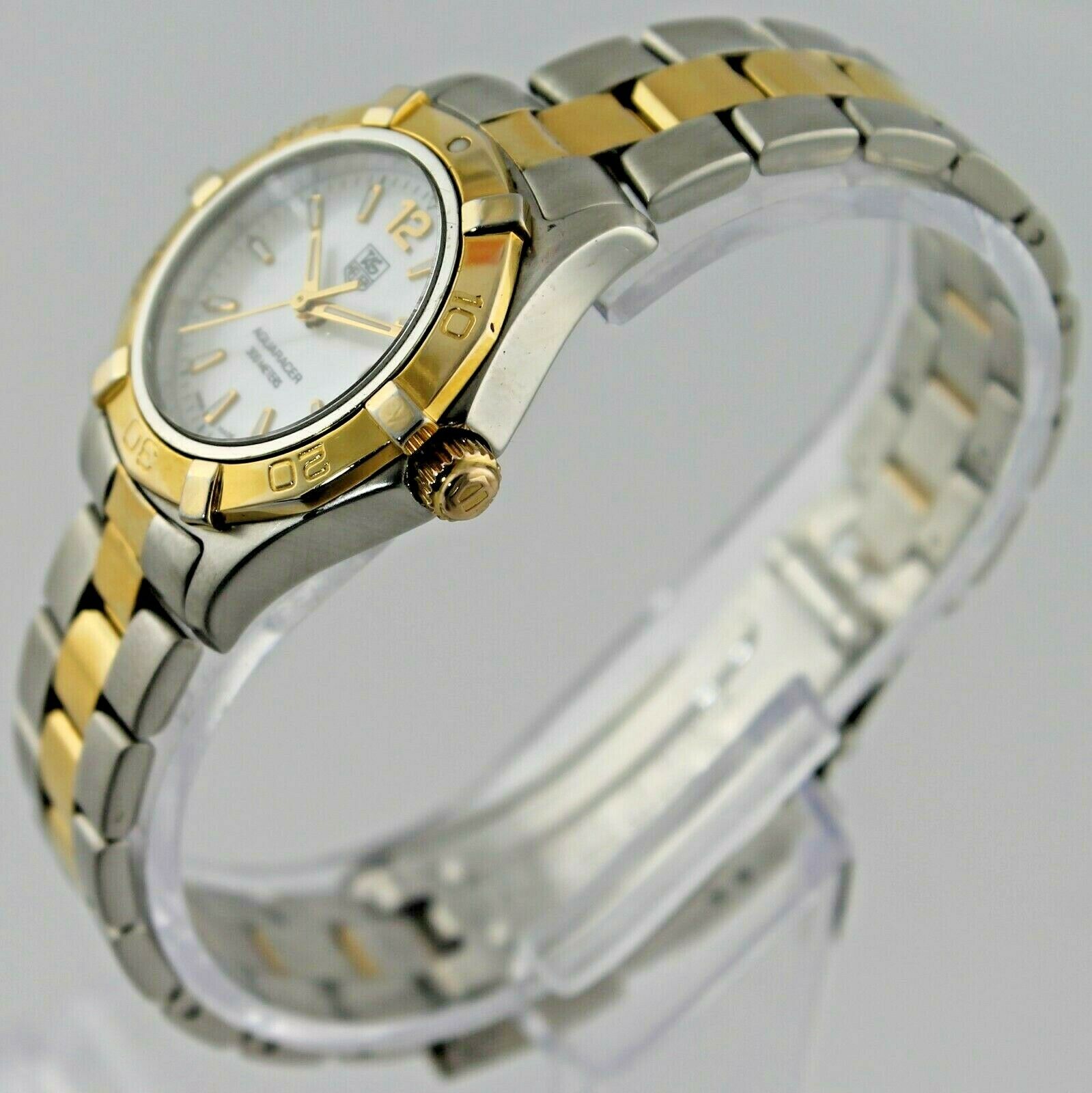 TAG HEUER AQUARACER WAF1424.BB0814 PEARL 18K GOLD LADIES  display picture 3