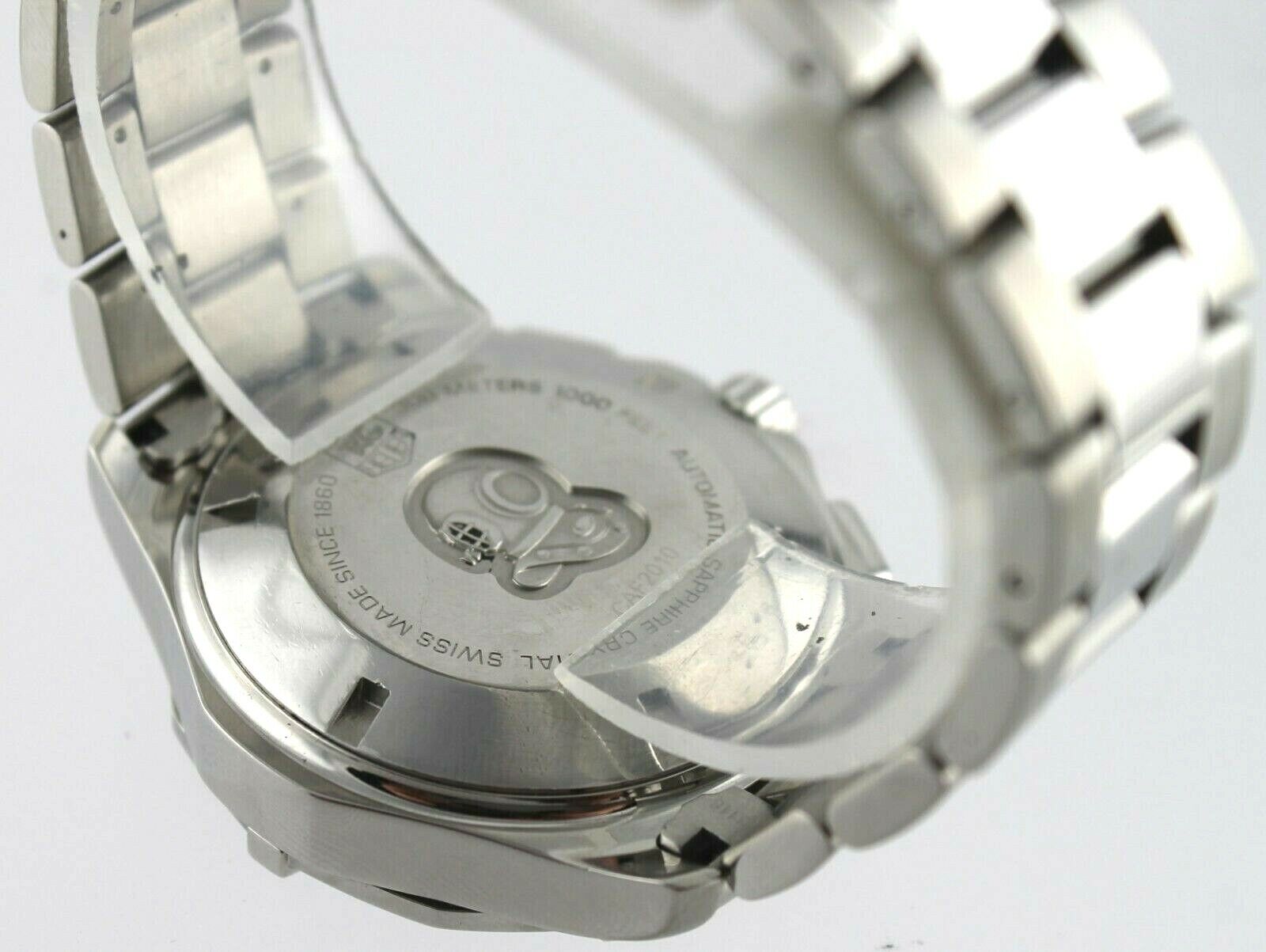 TAG HEUER AQUARACER CAF2010.BA0815 AUTOMATIC CALIBRE 16 BLACK DAY