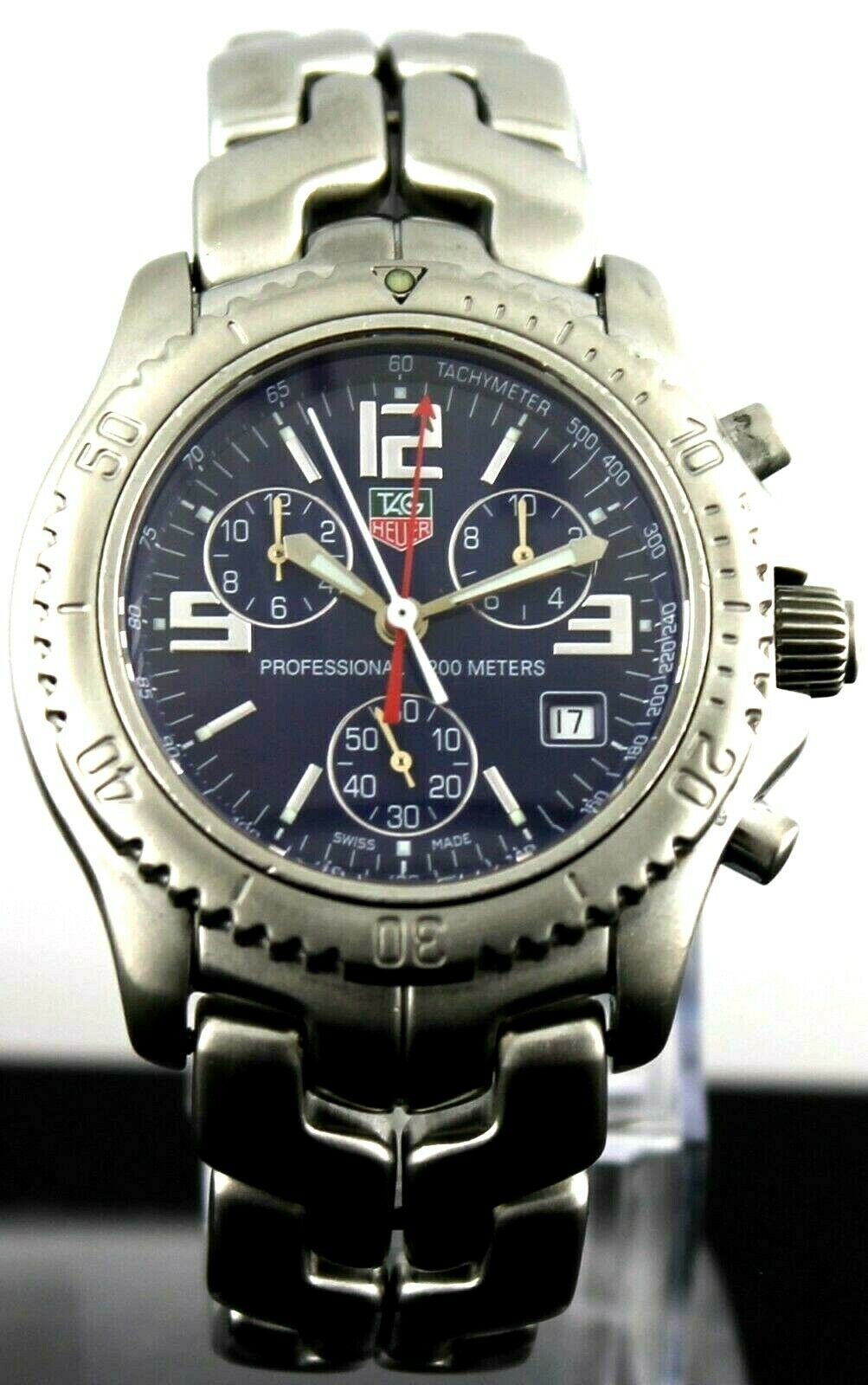 TAG HEUER PROFESSIONAL CT1110.BA0550 JASON BOURNE CLASSIC BLUE