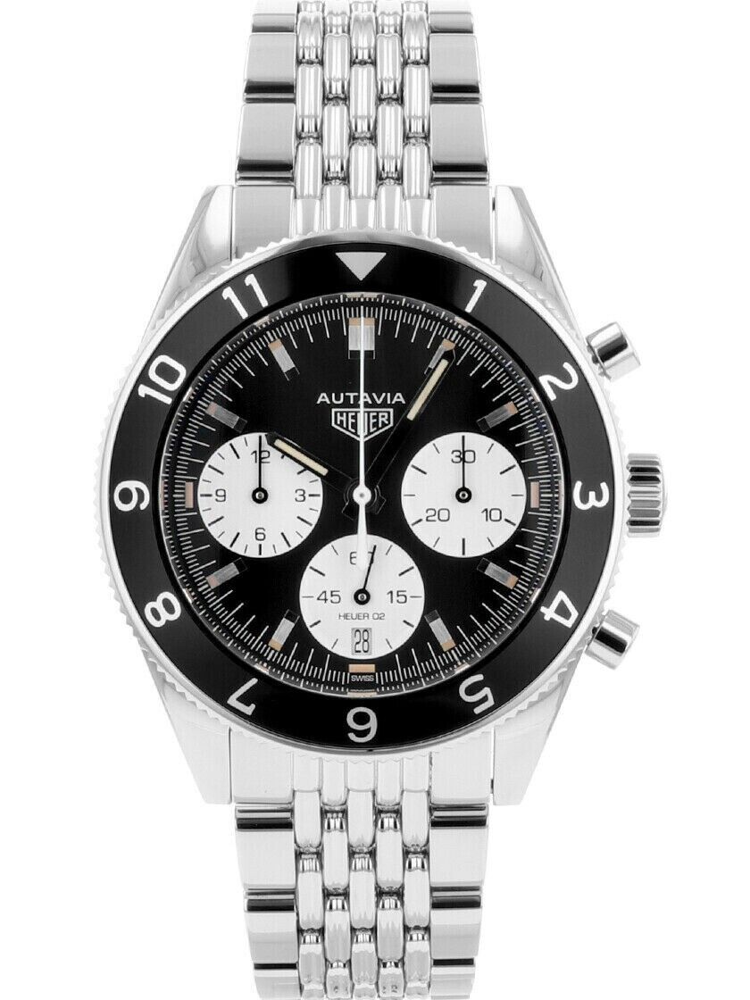NEW TAG HEUER Heritage Autavia Cal Heuer 02 Chronograph Watch
