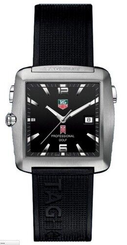 LIMITED TAG HEUER PROFESSIONAL WAE1110.FT6004 TIGER WOODS RUBBER MENS GOLF WATCH