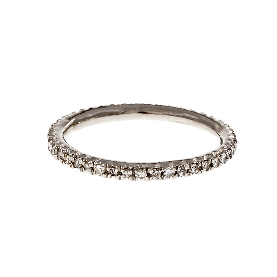 Platinum Diamond Eternity Band Ring Size 5.5