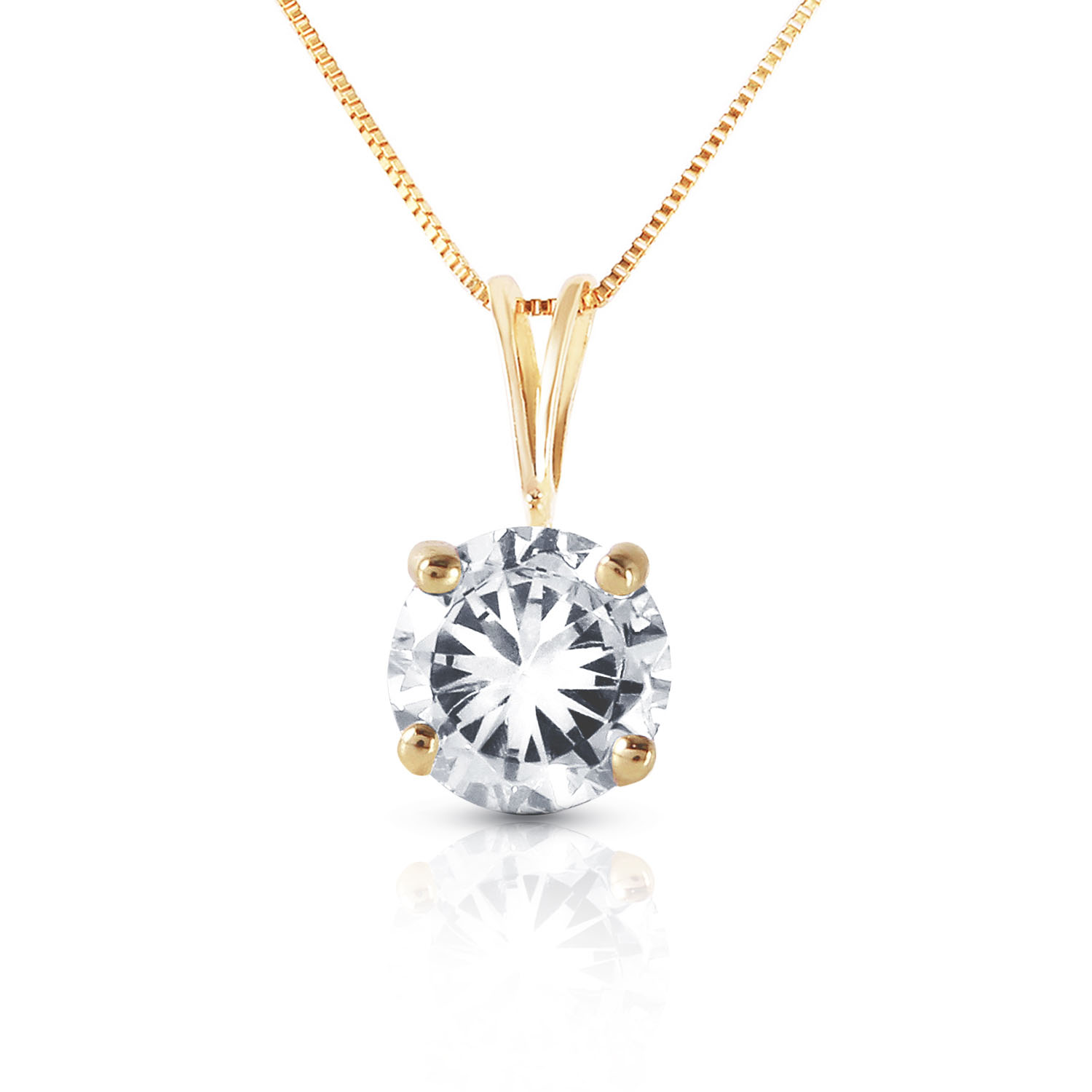 0.5 CTW 14K Solid Gold Heiress Diamond Necklace