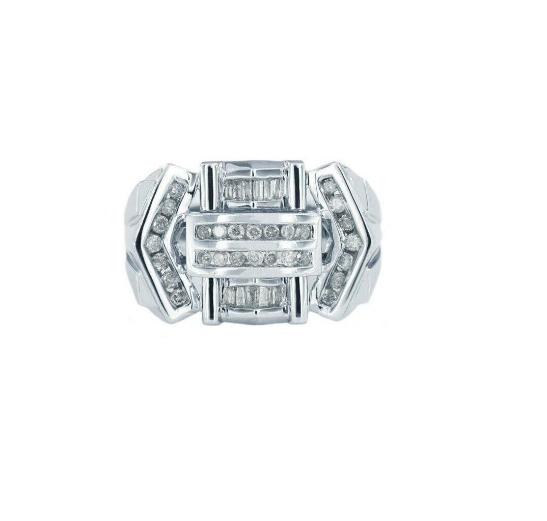 Big 1.00ct. Diamond Ring in White Gold