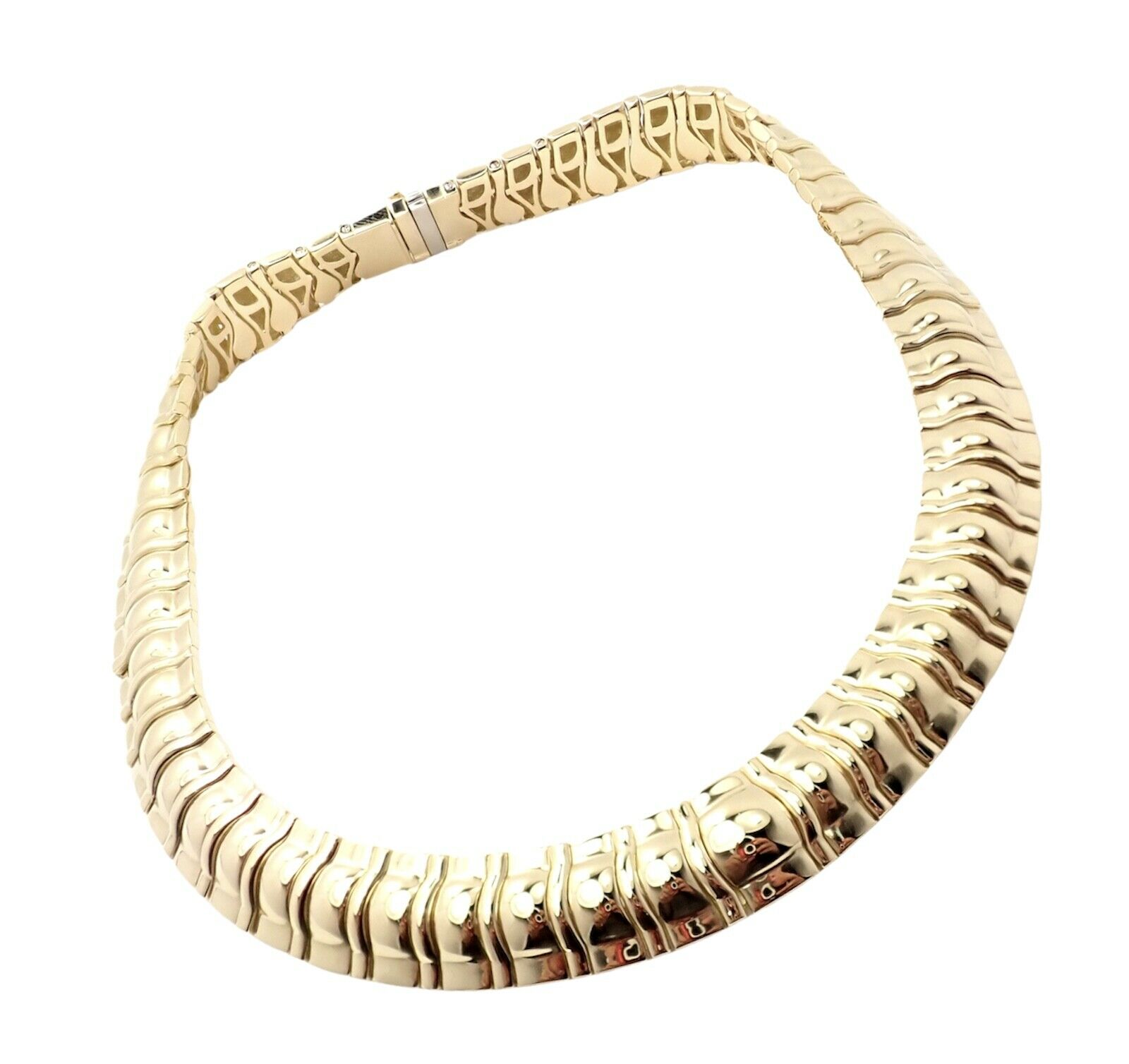 Piaget 18k Yellow Gold Classic Thick Limited Edition 1990 Necklace