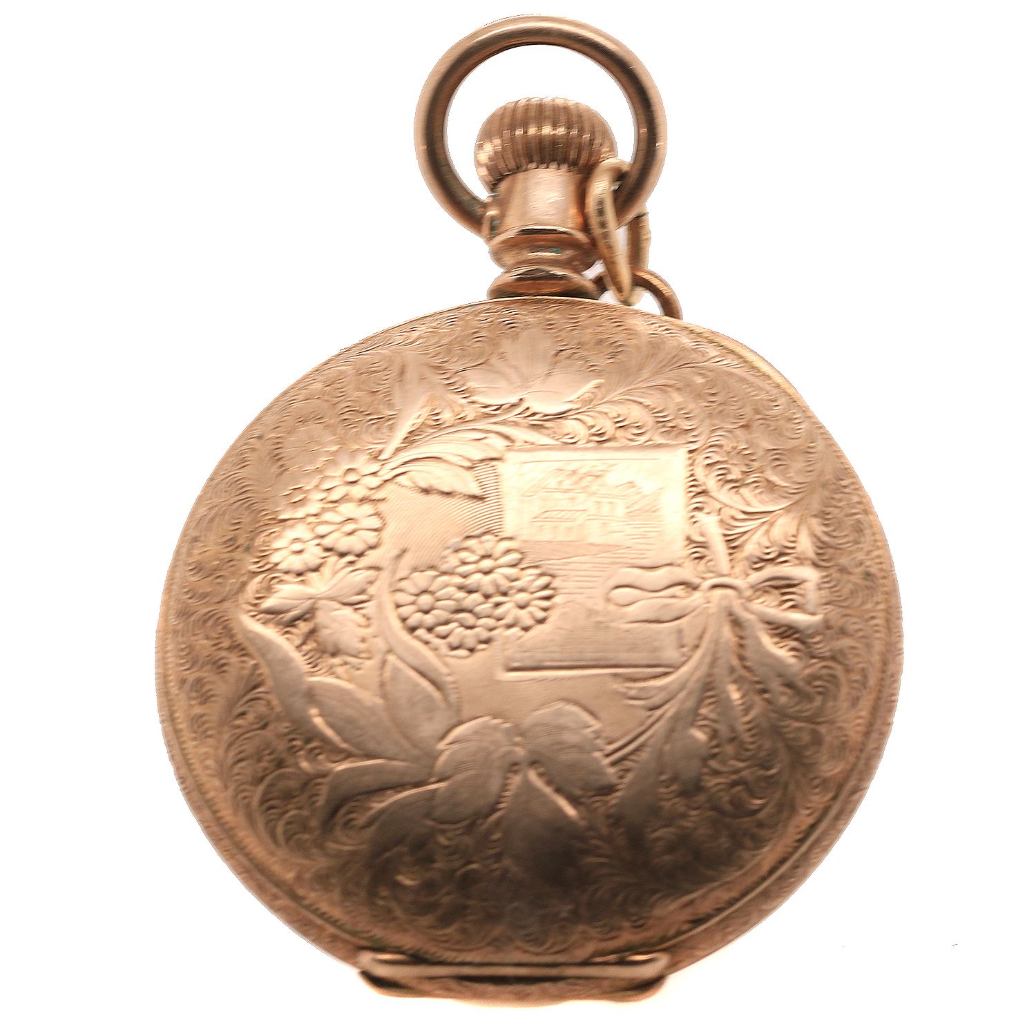 Vintage New York Standard Watch Co. Gold Pocket Watch