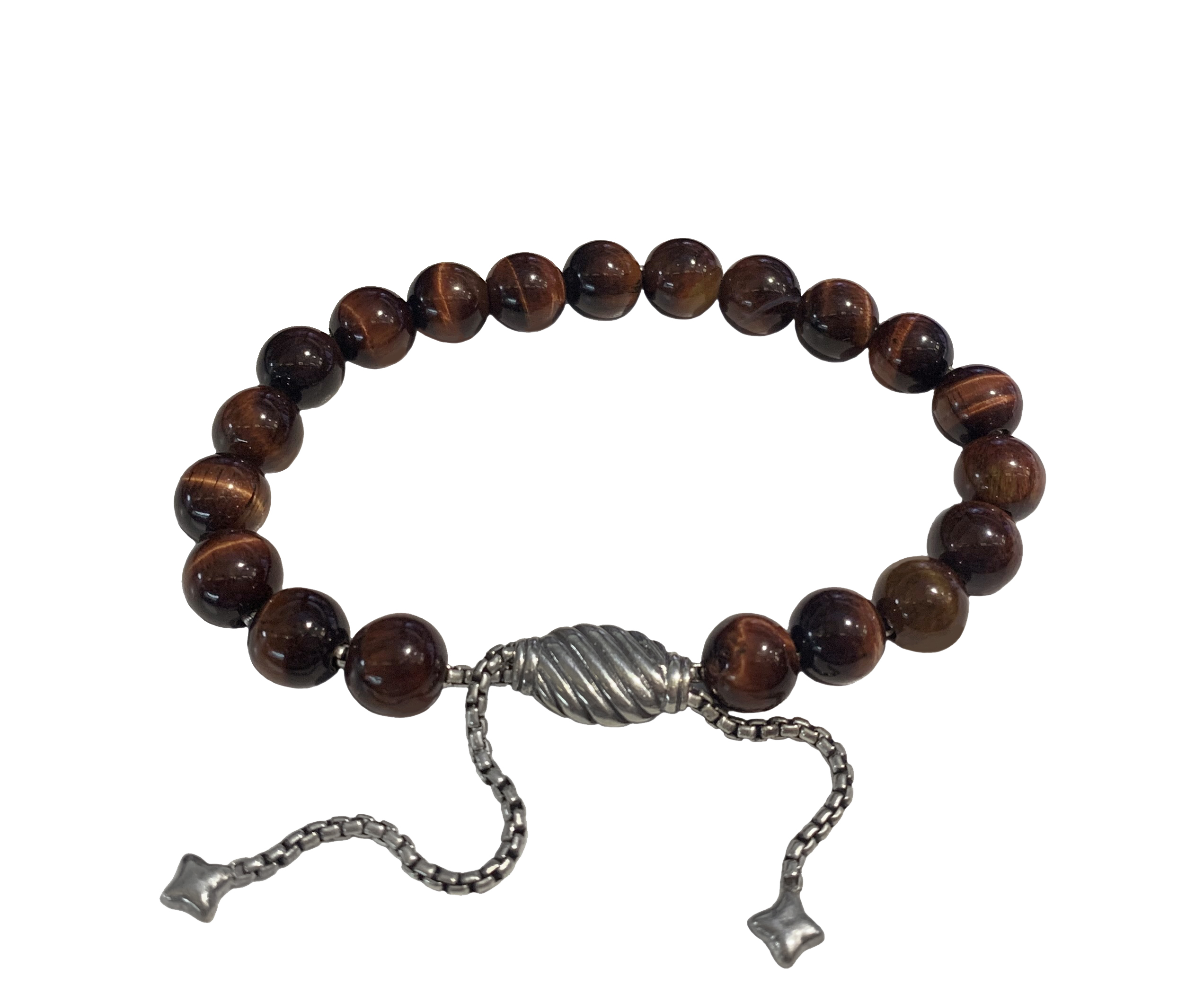 David Yurman Spiritual Beads Bracelet with Red Tiger's Eye