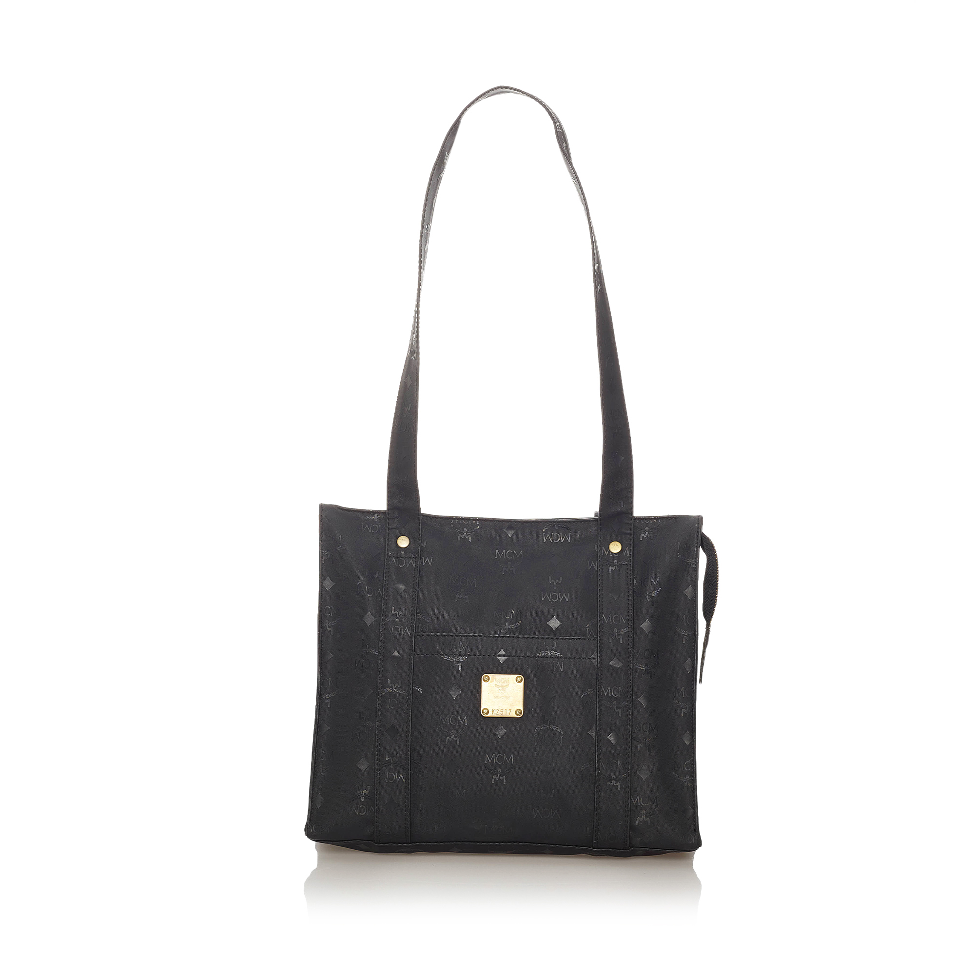 MCM Visetos Nylon Tote Bag