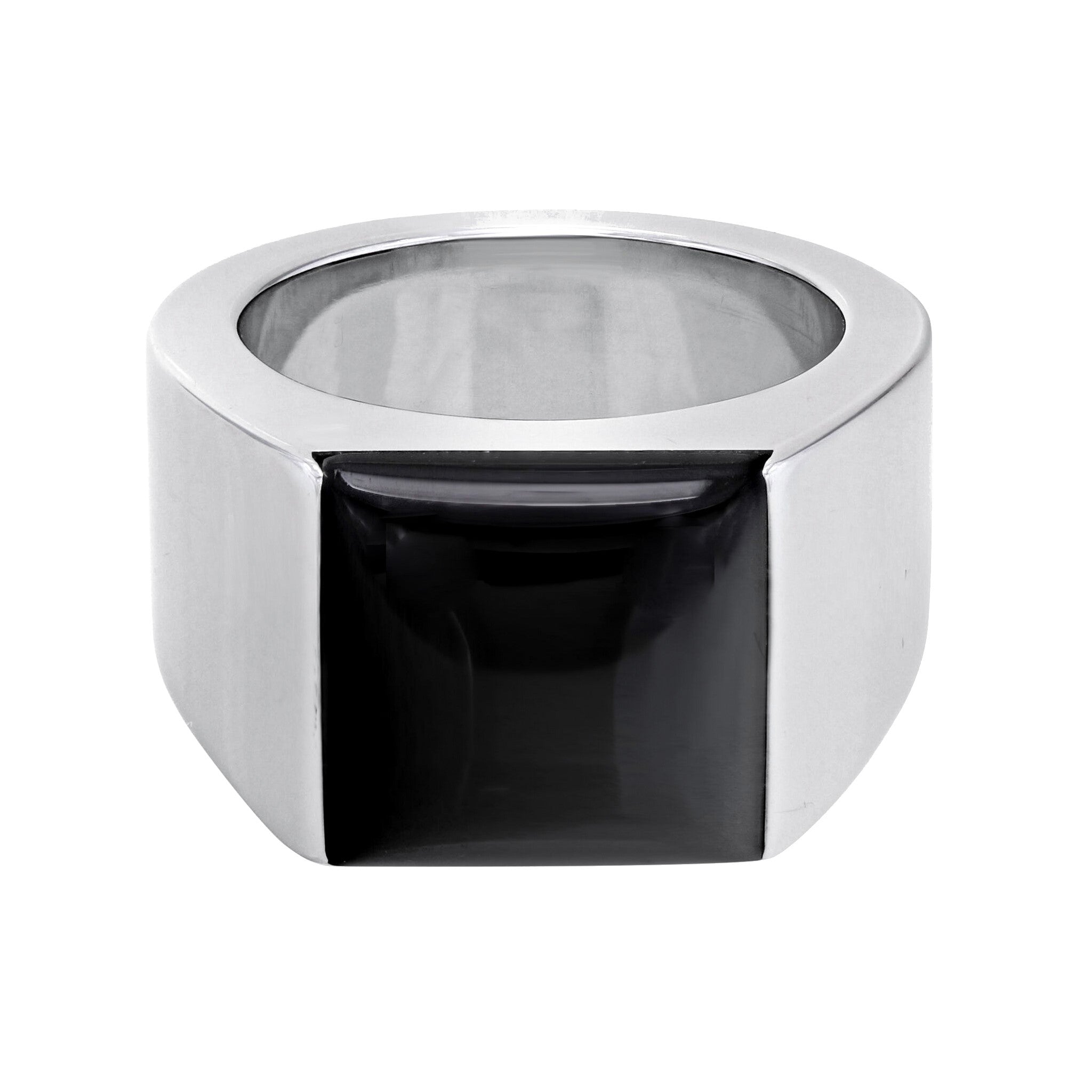 Cartier Onyx Tank Ring