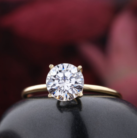 MAGNIFICENT 2.01 CT J/VVS1 ROUND BRILLIANT CUT DIAMOND GIA CERTIFIED EXCELLENT CUT GRADE 100% NATURAL DIAMONDS