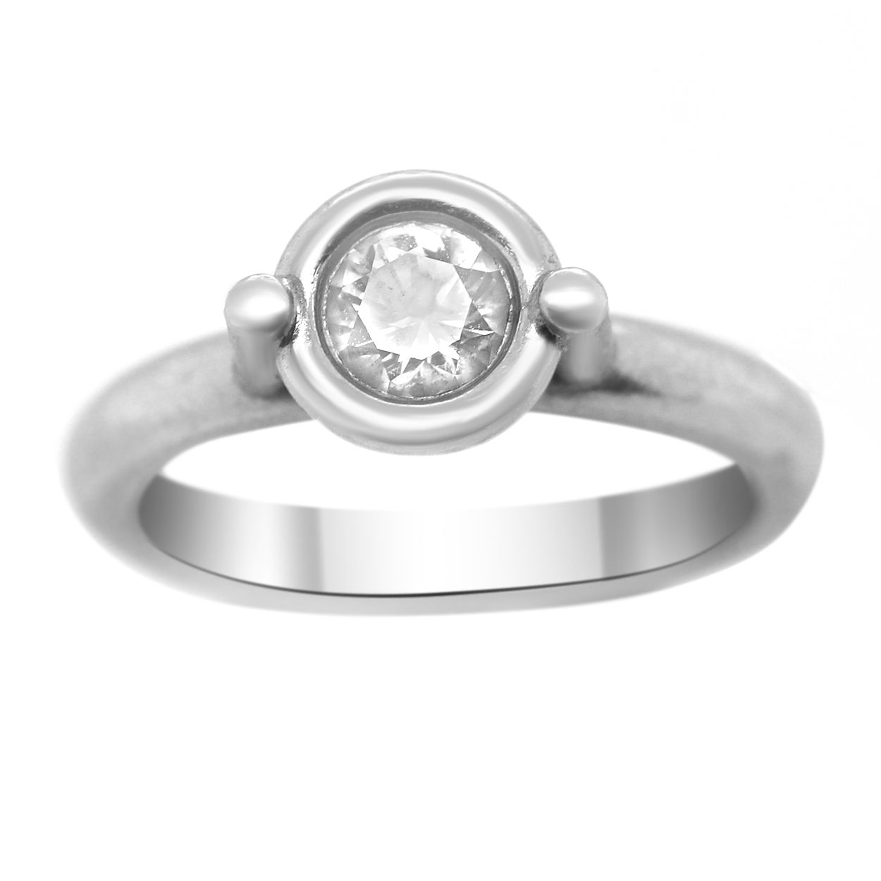 Platinum and Diamond Engagement Ring