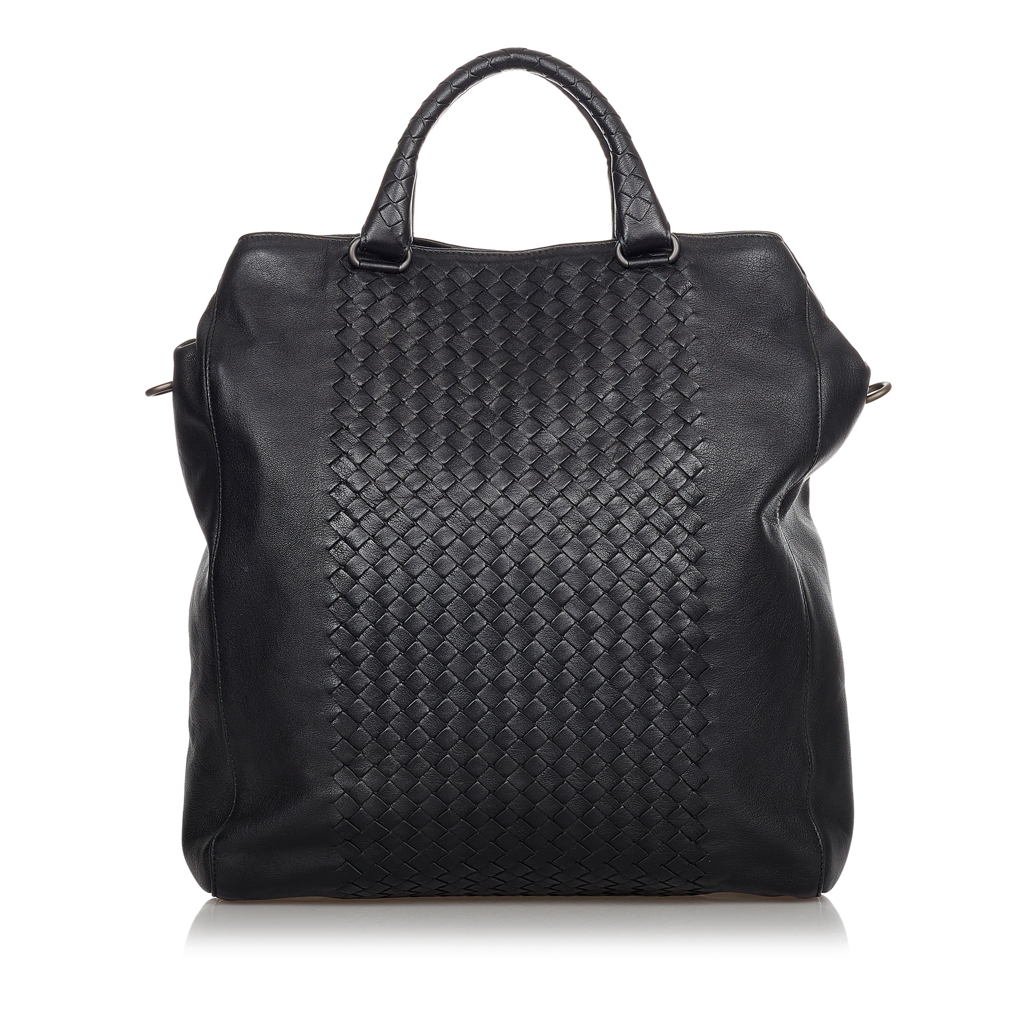 Bottega Veneta Intrecciato Leather Satchel