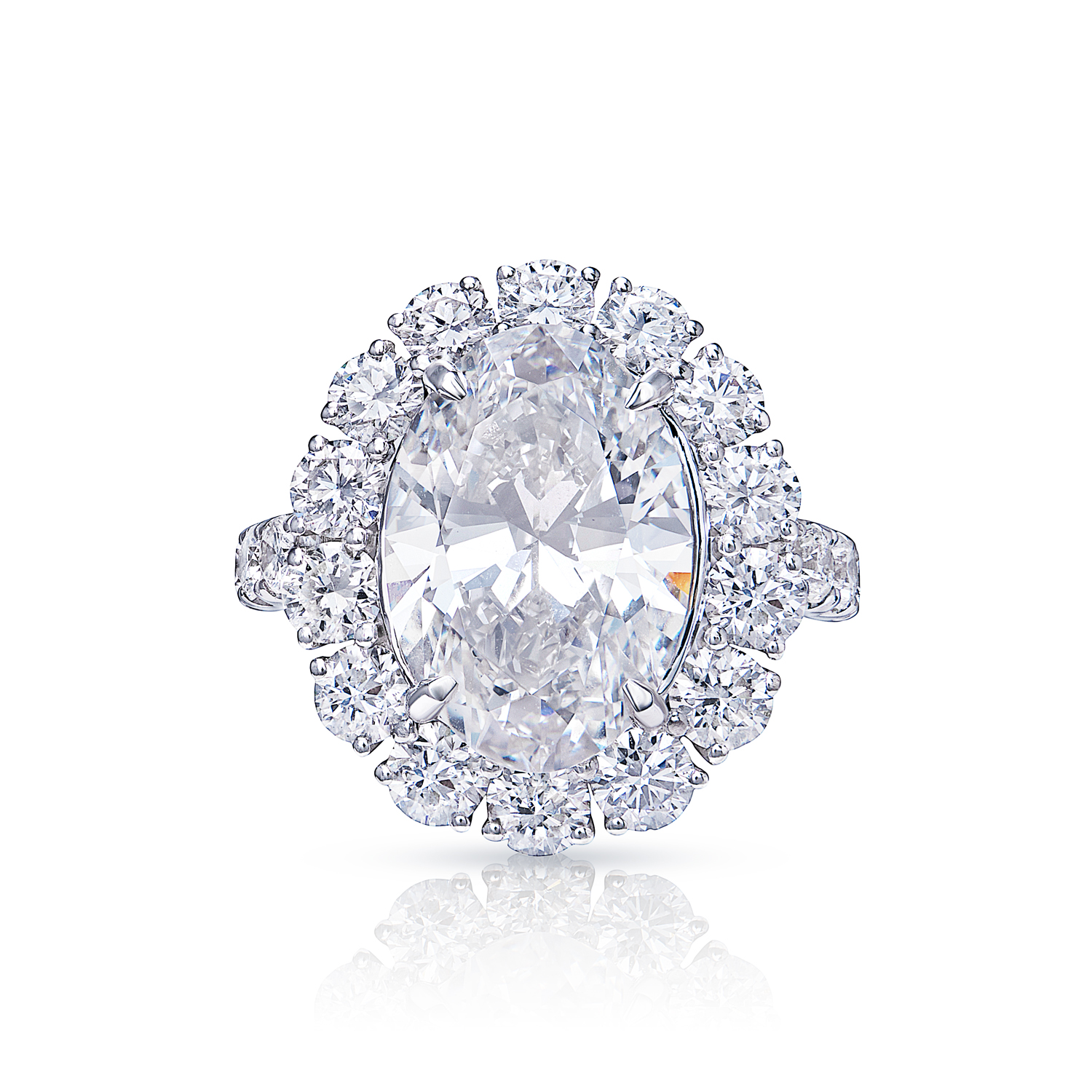 Carolina  Carat Round Brilliant Diamond Engagement Ring in White Gold. GIA Certified